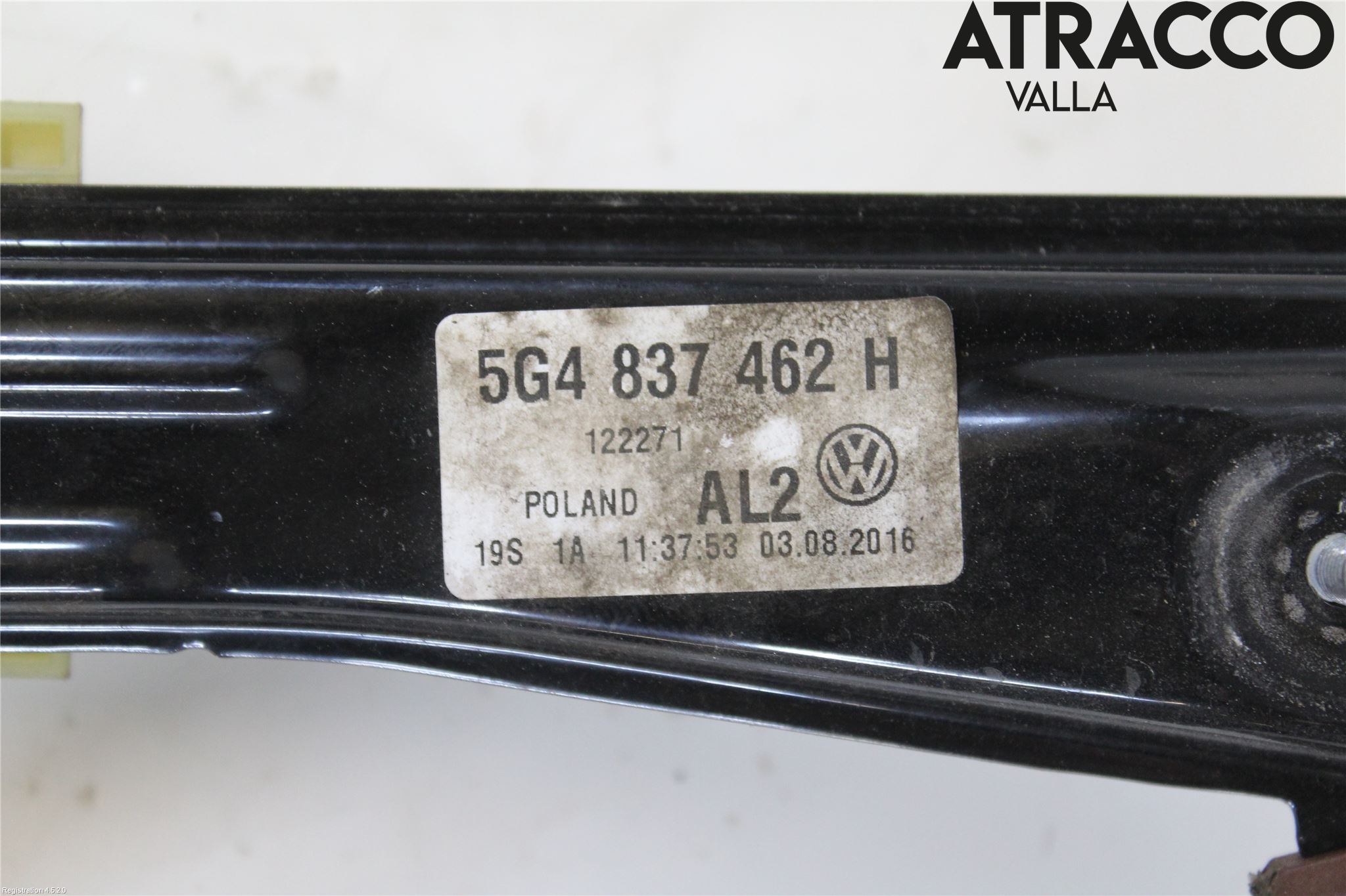 Volkswagen VW GOLF / E-GOLF VII 13-20 Vindusheis