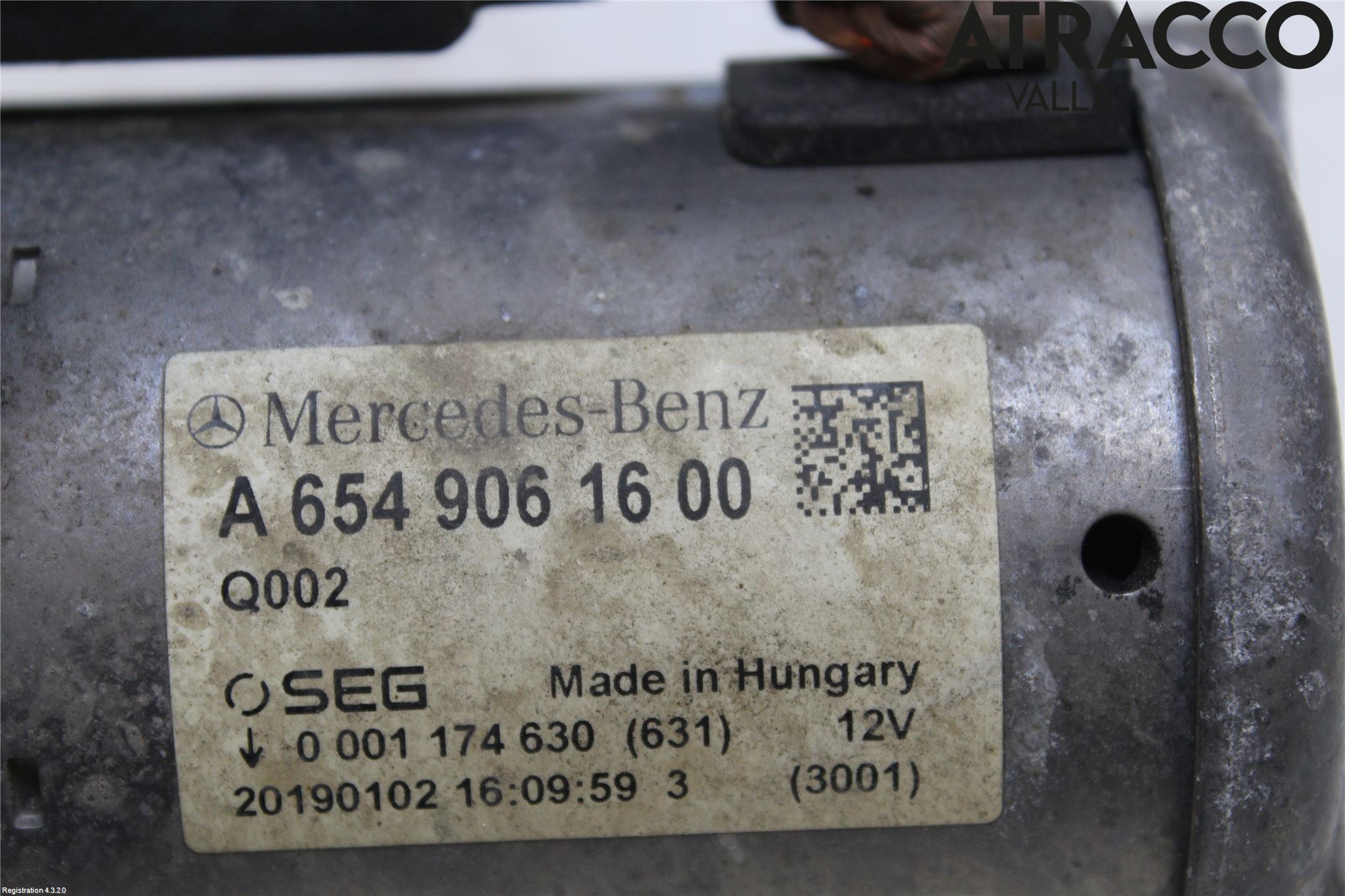 Mercedes-Benz MB E-KLASS (W213) 16-23 Startmotor Diesel