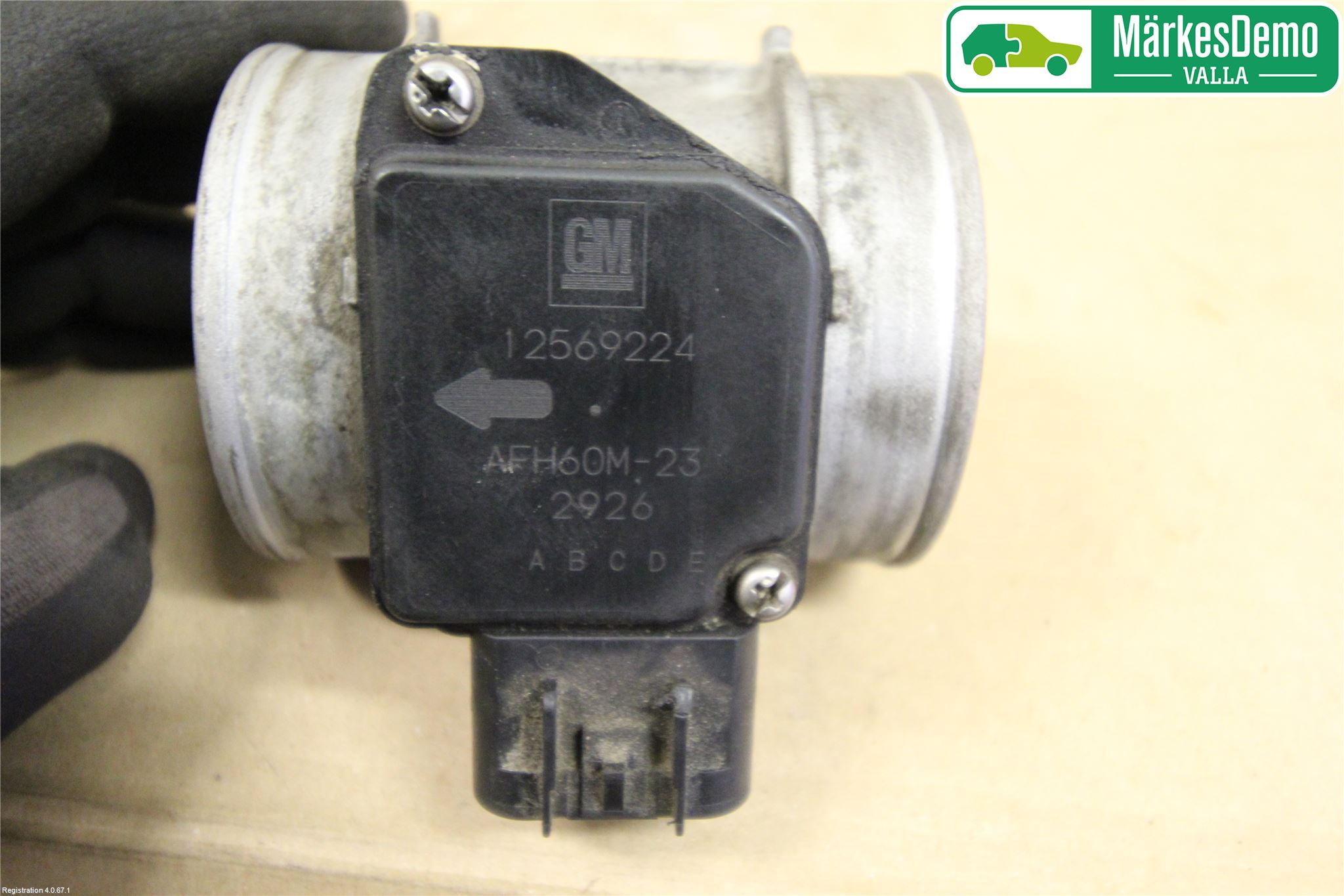 Opel VECTRA C 02-05 Inns Luftmassemåler