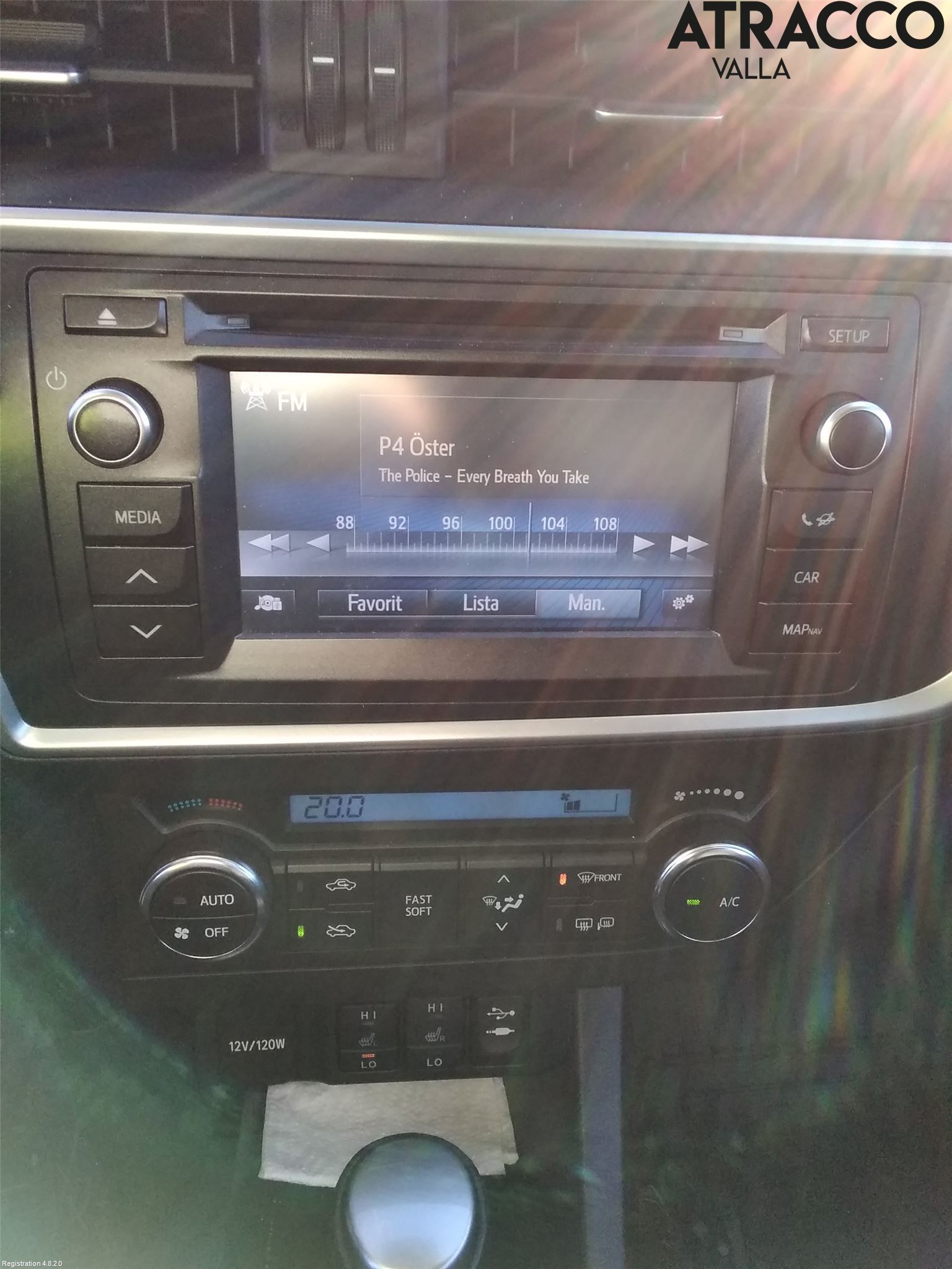 Toyota AURIS 13-19 Stereo Radio Med Cd