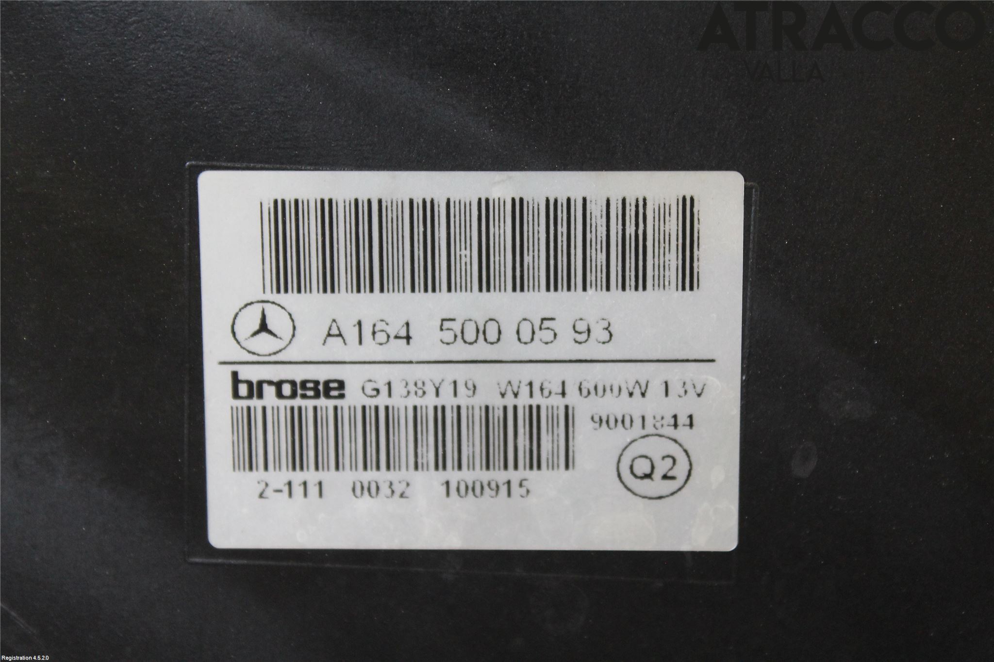Mercedes-Benz MB R-KLASS (W251) 05-13 Kjølevifte Elektrisk