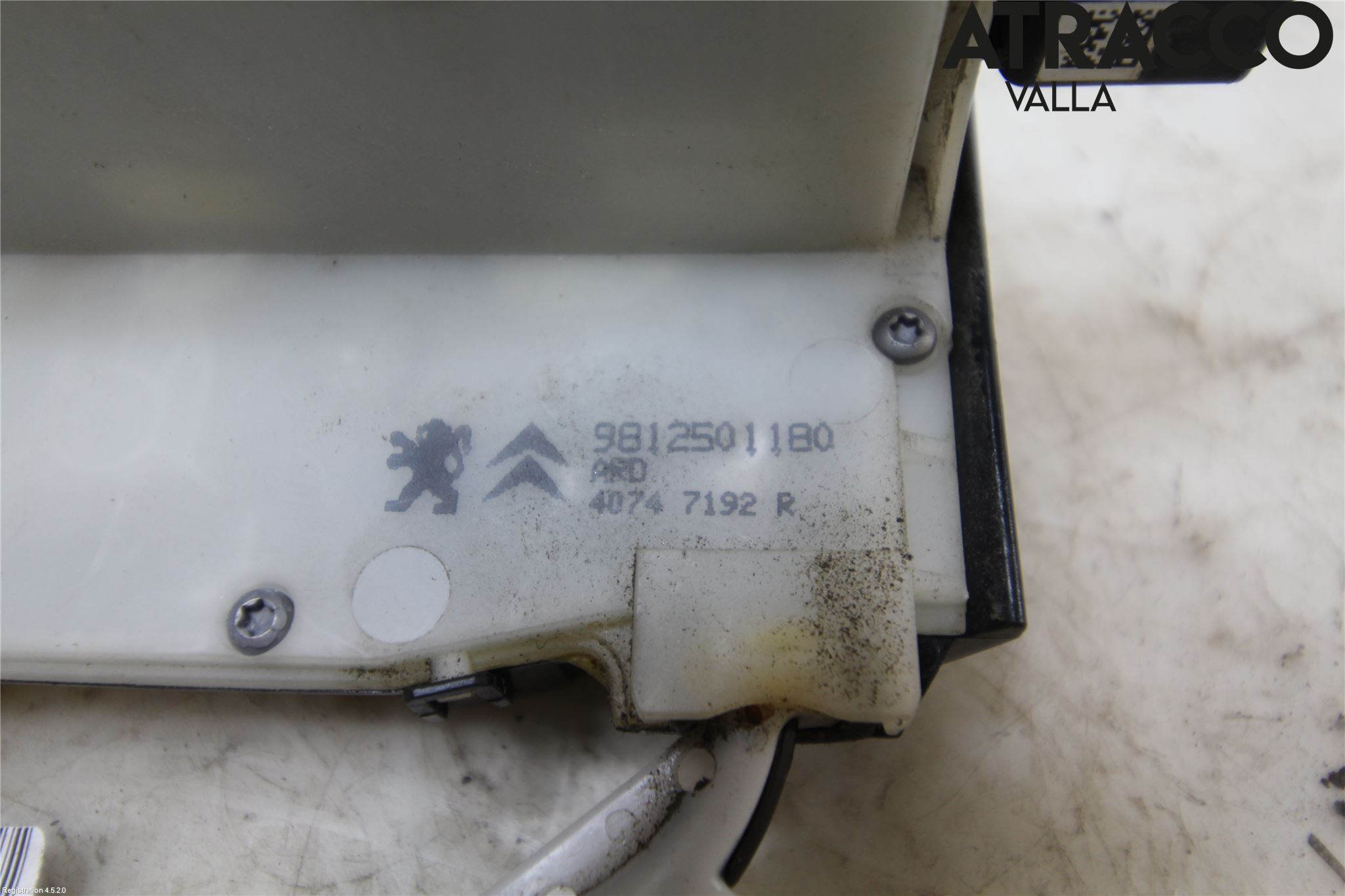 Peugeot 2008 13-20 Dørlås - Låsekasse