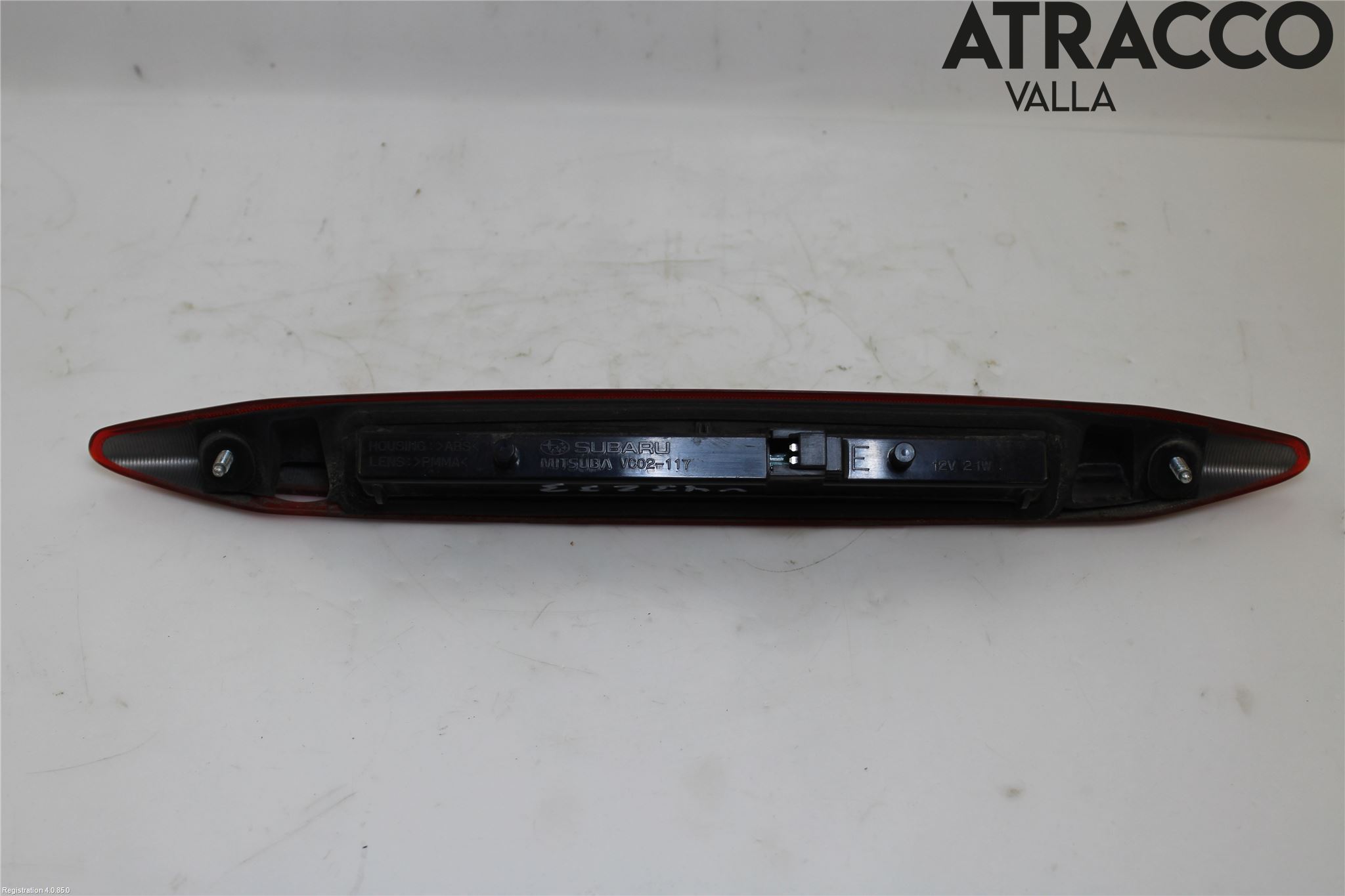 Subaru OUTBACK 10-15 Bremselys Bakrute