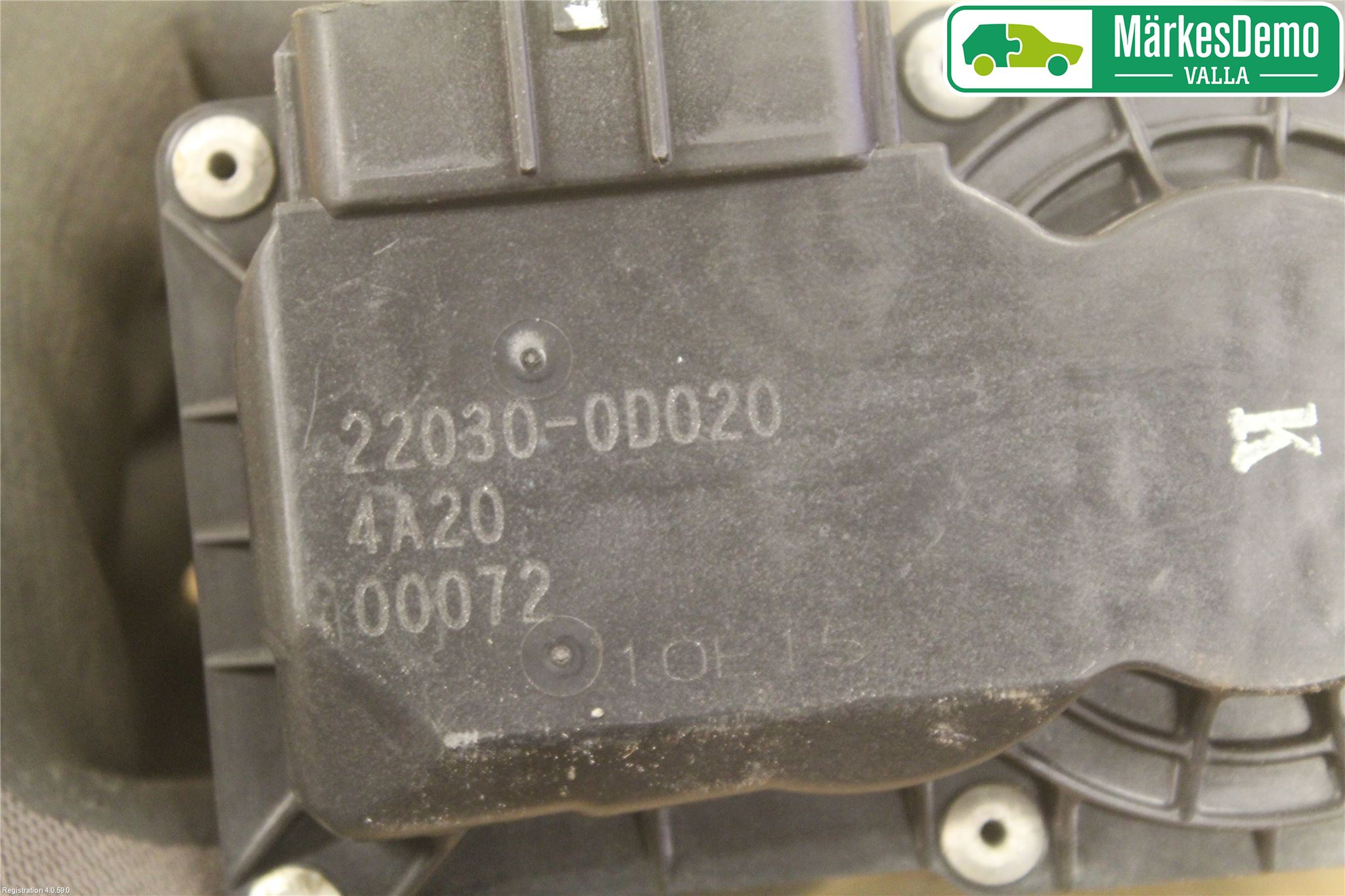 Toyota COROLLA VERSO 04-07 Inns Spjeldhus