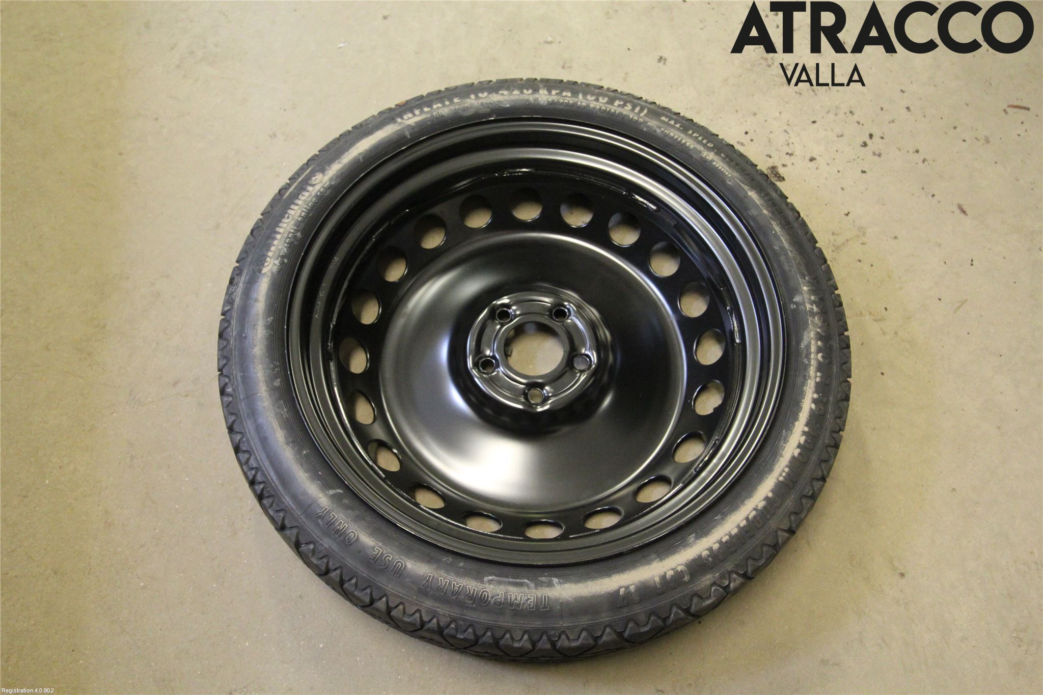 Audi A4/S4 08-11 Hjul Reservehjul Minitype