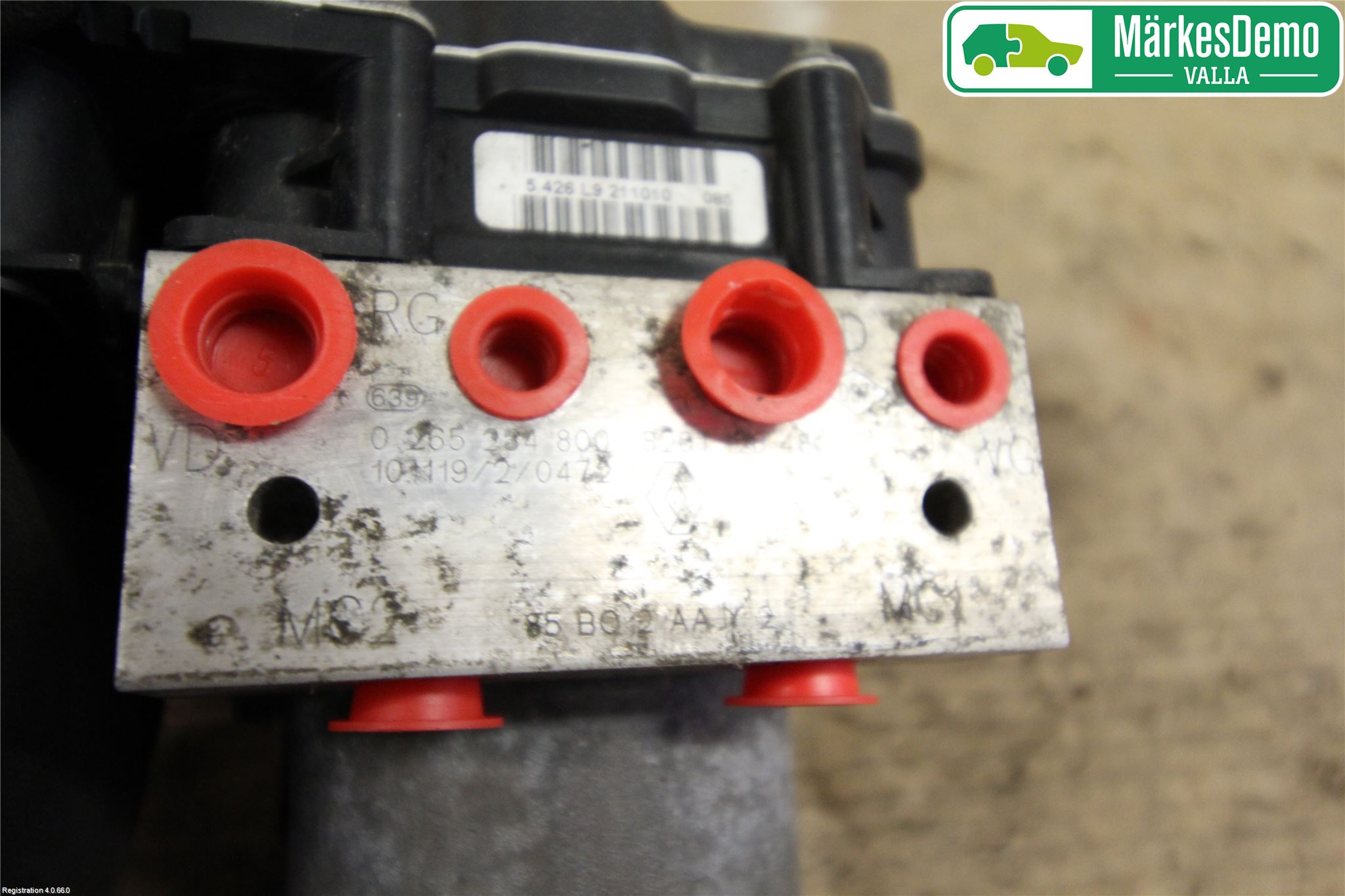 Renault CLIO III  09-12 Abs Hydraulikkaggregat