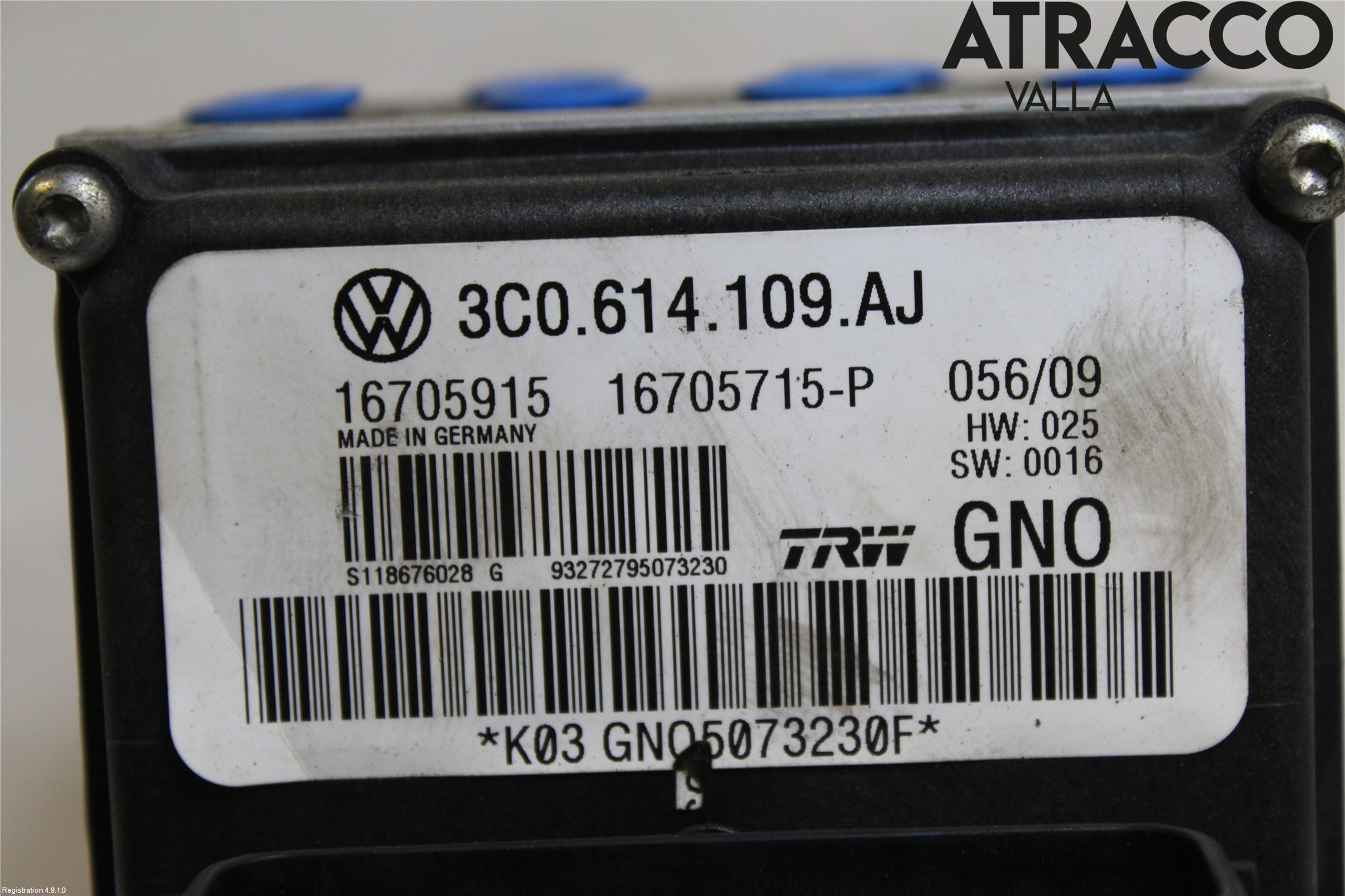 Volkswagen VW PASSAT 05-11 Abs Hydraulikkaggregat