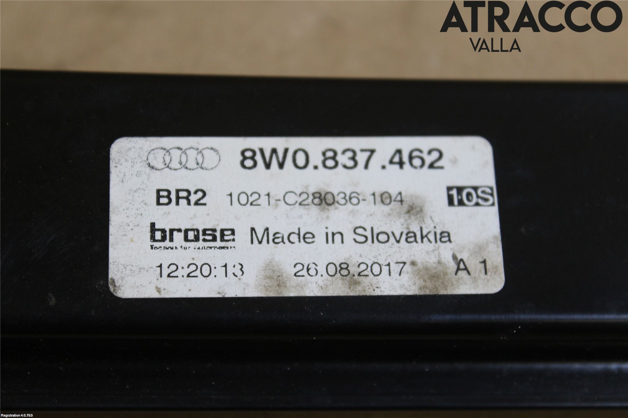 Audi A4/S4 B9 16-19 Vindusheis El Komp