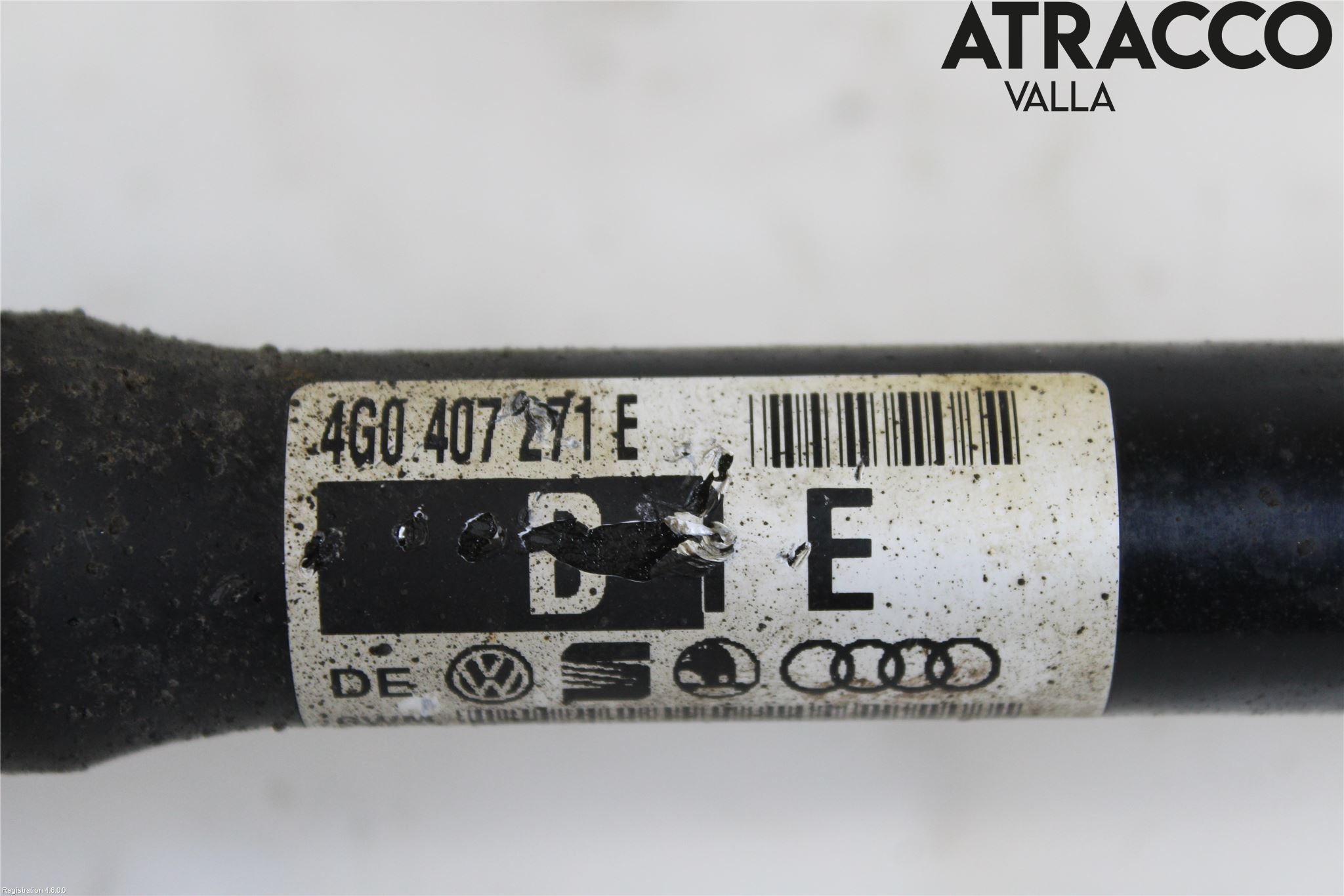Audi A6/S6 4G 11-18 Drivaksel Foran Kompl Venstre
