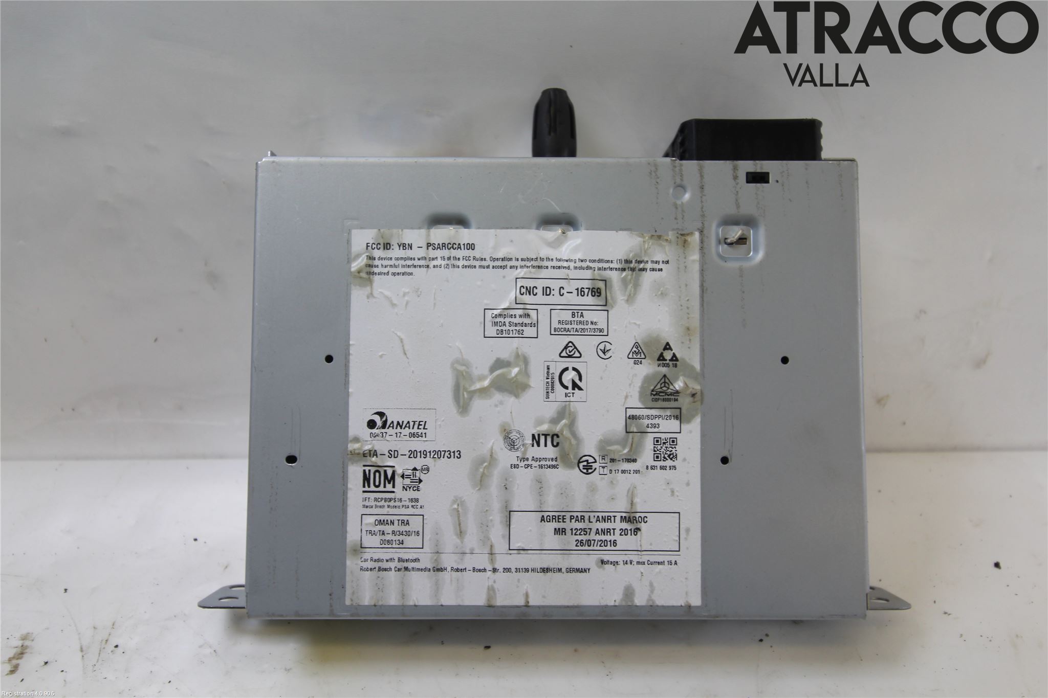Peugeot 208/E-208 20- Stereo Radio
