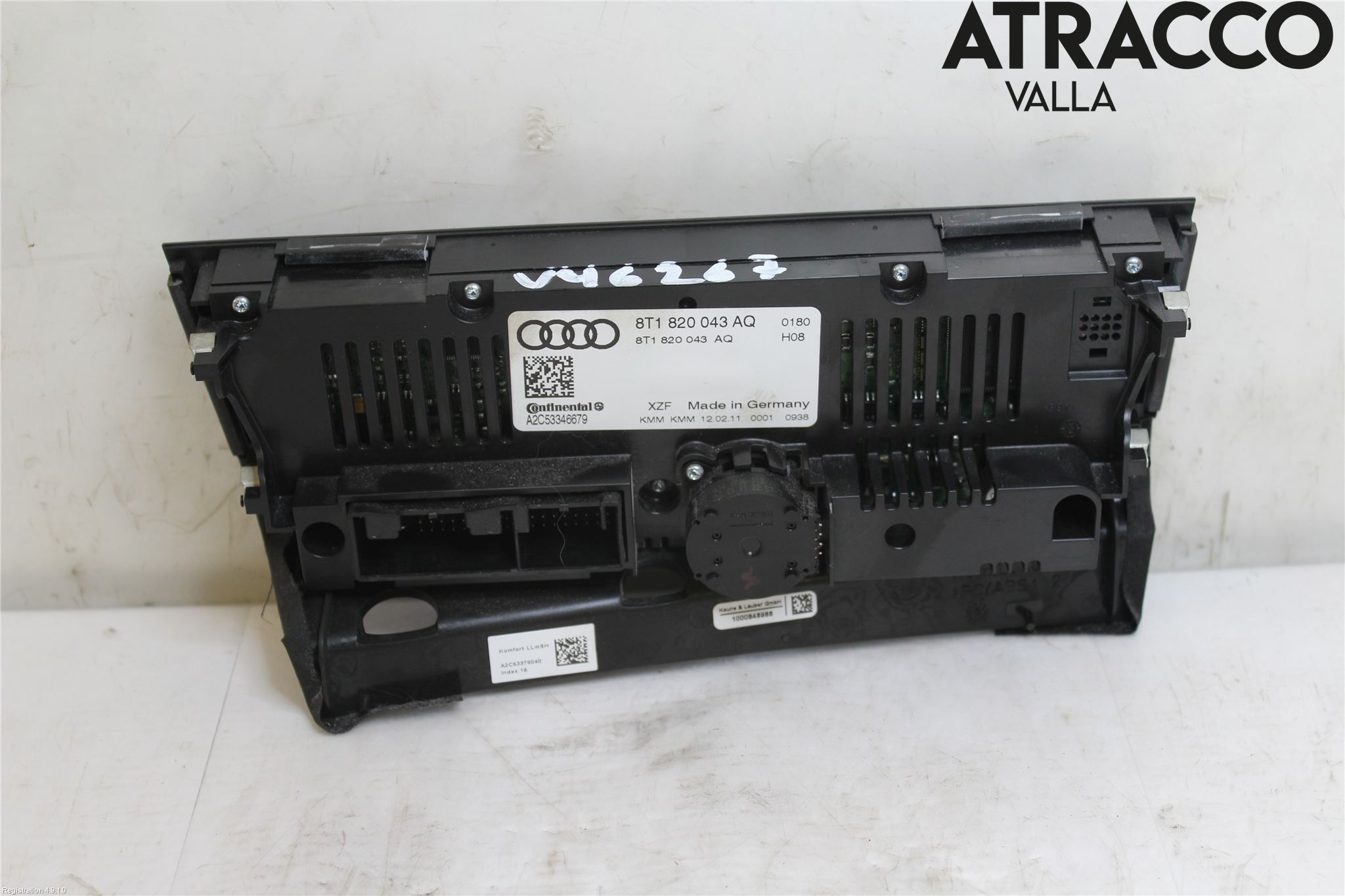 Audi A5 07-16 Varme Ac Betjening-Display