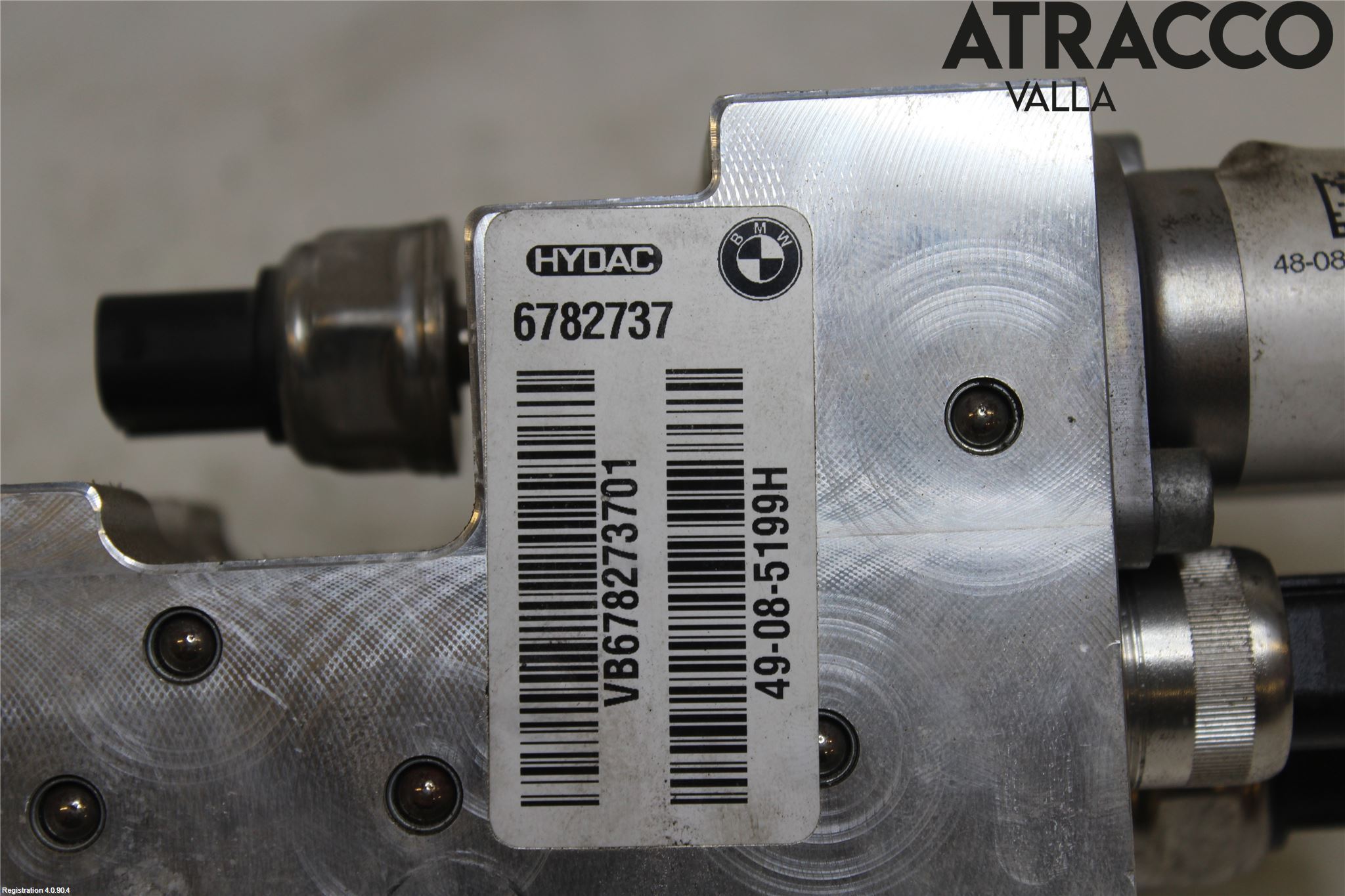 BMW X6 E71/E72   08-14 Fjæring Hydraulikkregul Foran