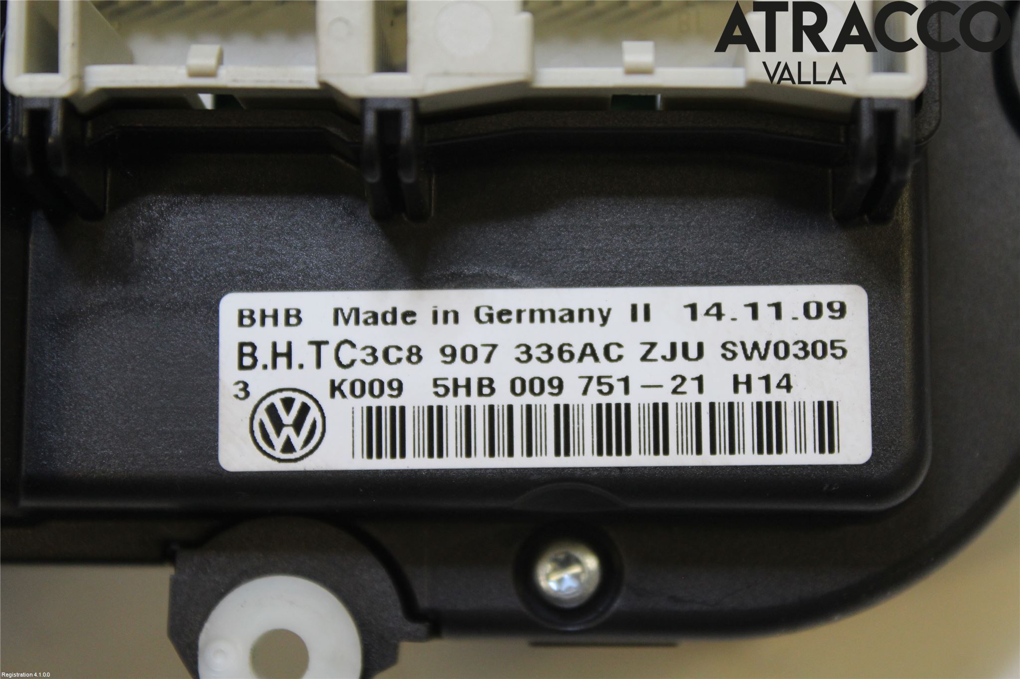 Volkswagen VW GOLF PLUS/CROSS GOLF 04-14 Varme Ac Betjening-Display