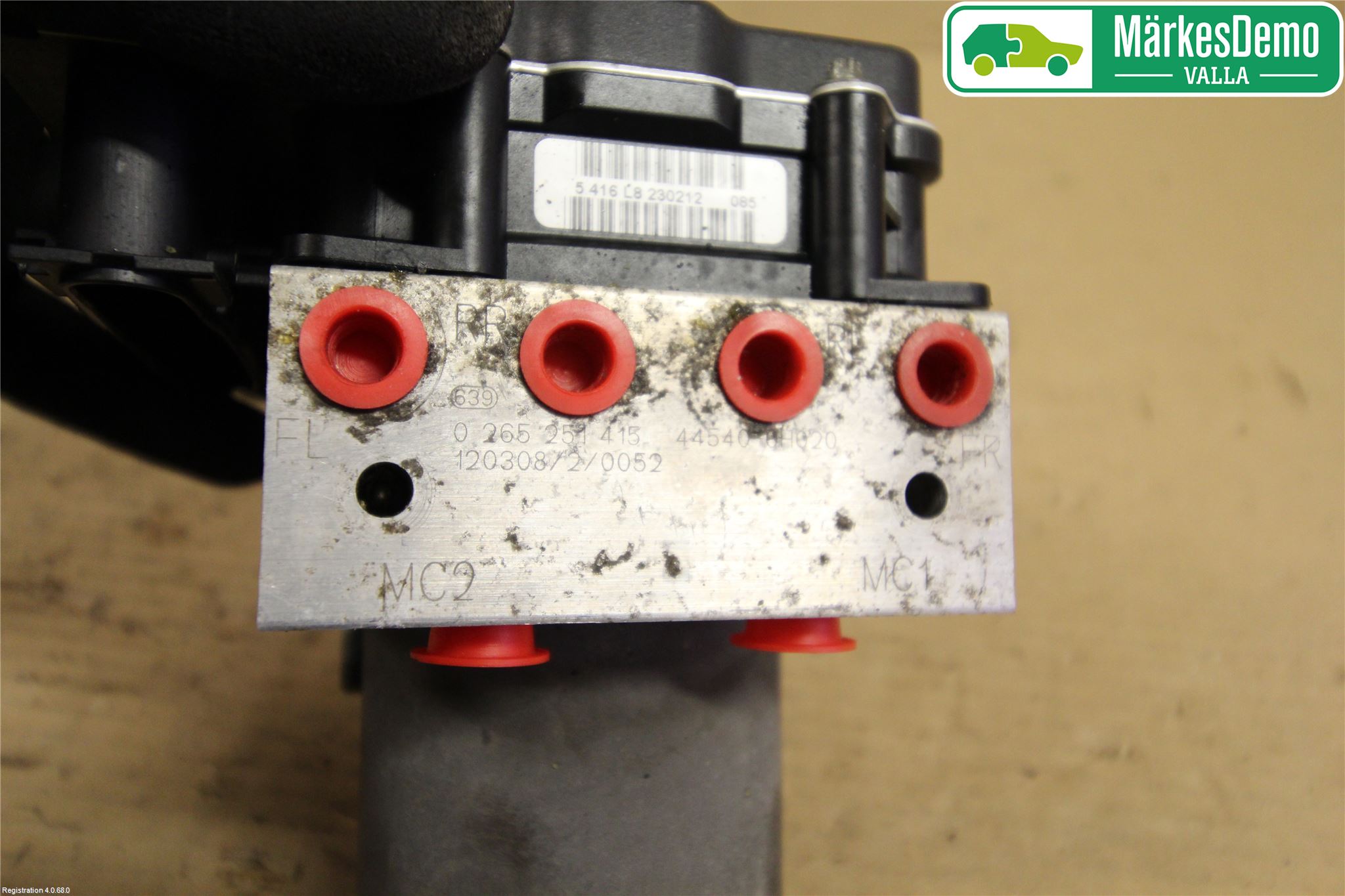 Citroen C1 06-13 Abs Hydraulikkaggregat