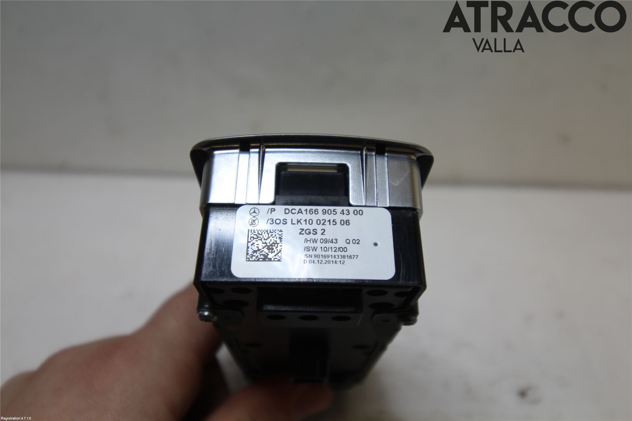Mercedes-Benz MB GLA-KLASS (X156) 13-20 Bryter Vindusheis