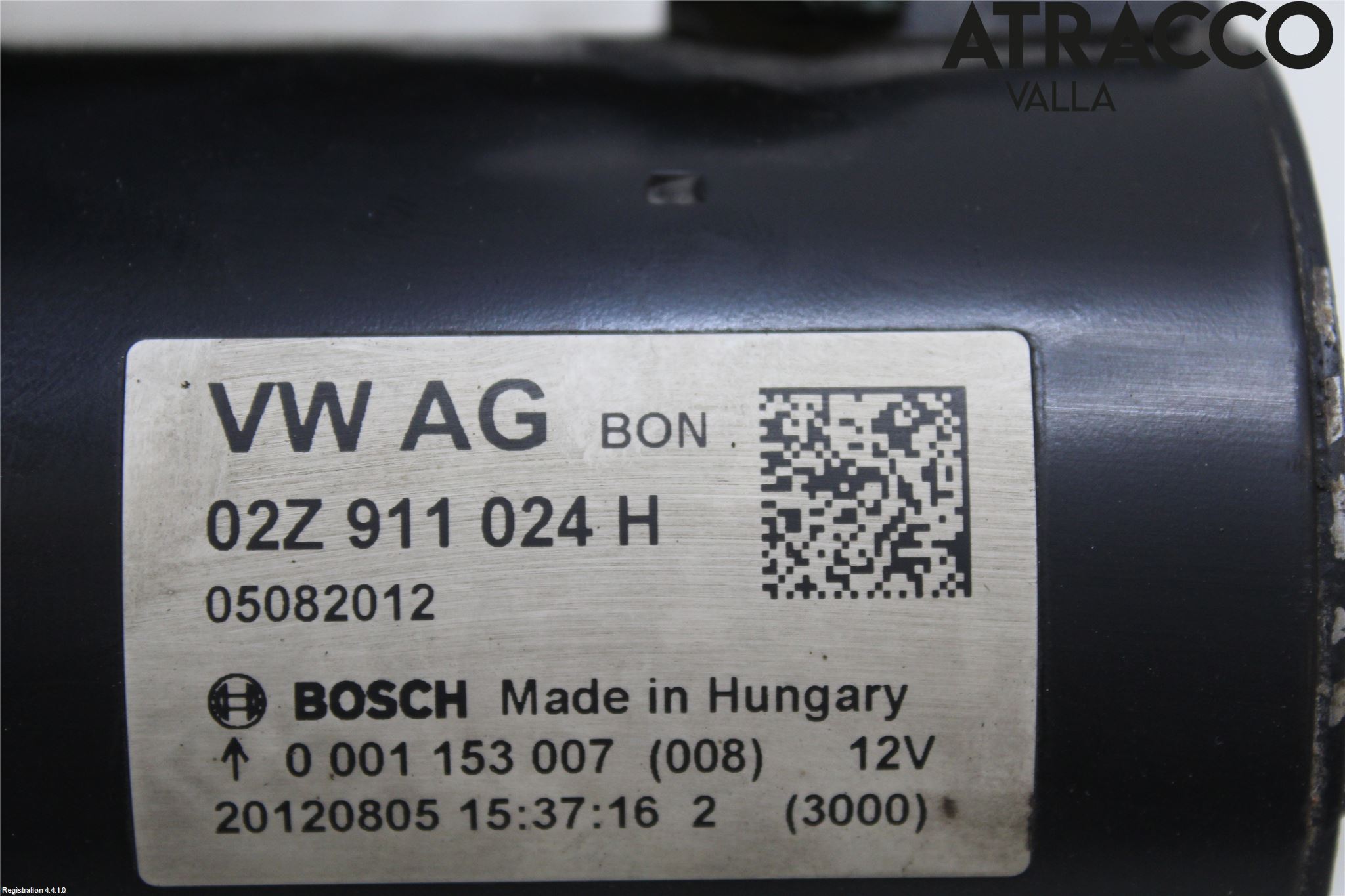 Audi A3/S3 05-13 Startmotor Diesel