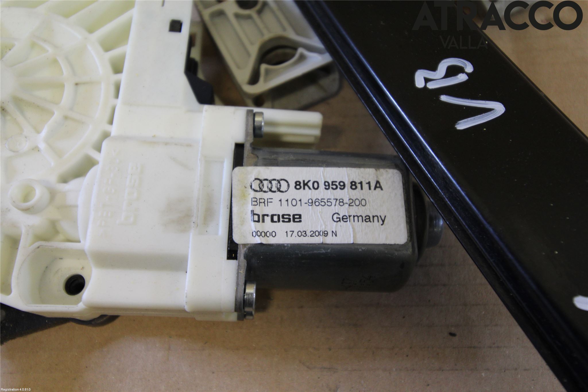 Audi A4/S4 08-11 Vindusheis El Komp