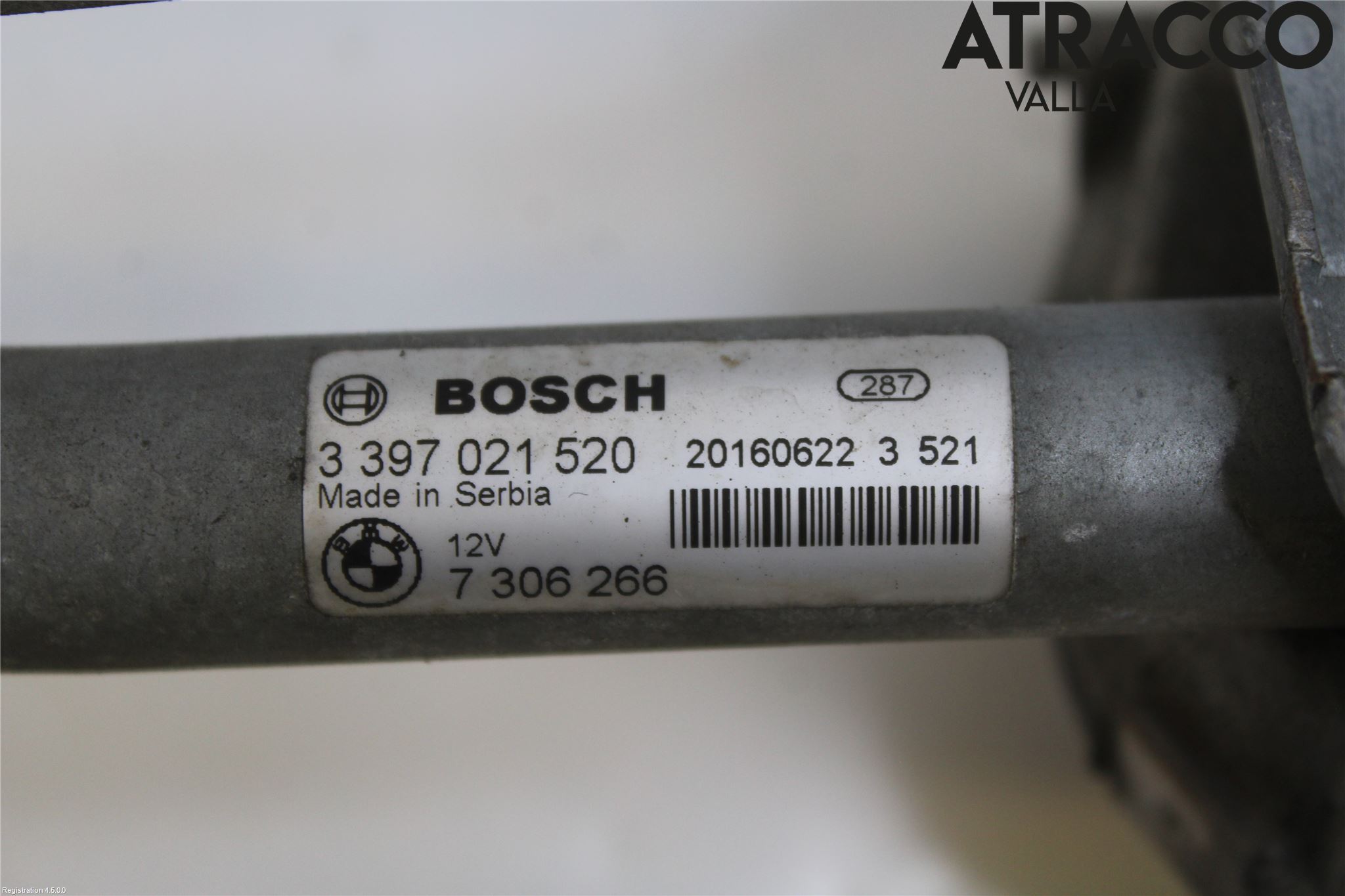 BMW 5 F10/F11/F18 09-17 Viskeroverføring Frontrute