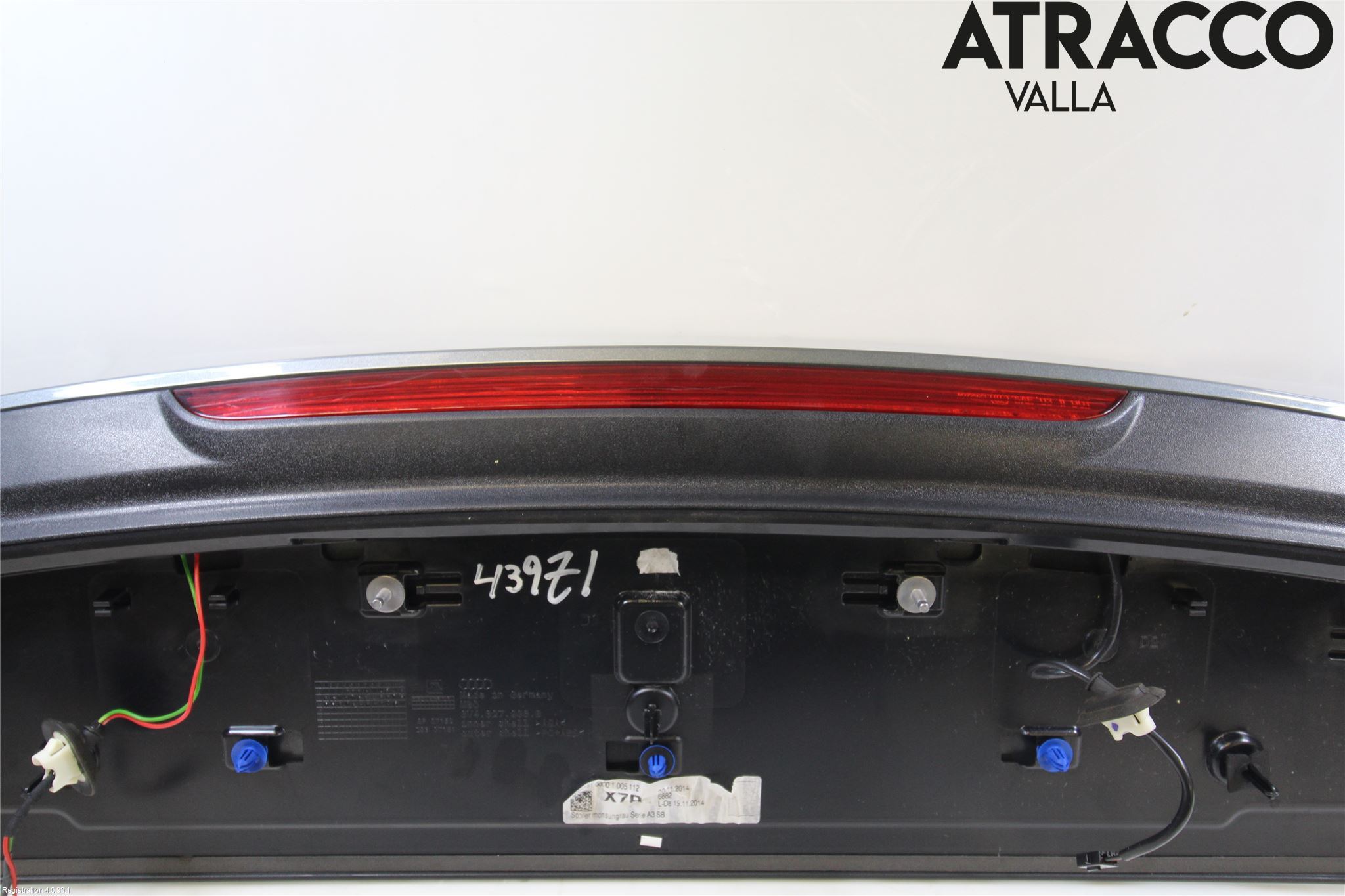 Audi A3/S3 8V 13-20 Spoiler Bakluke