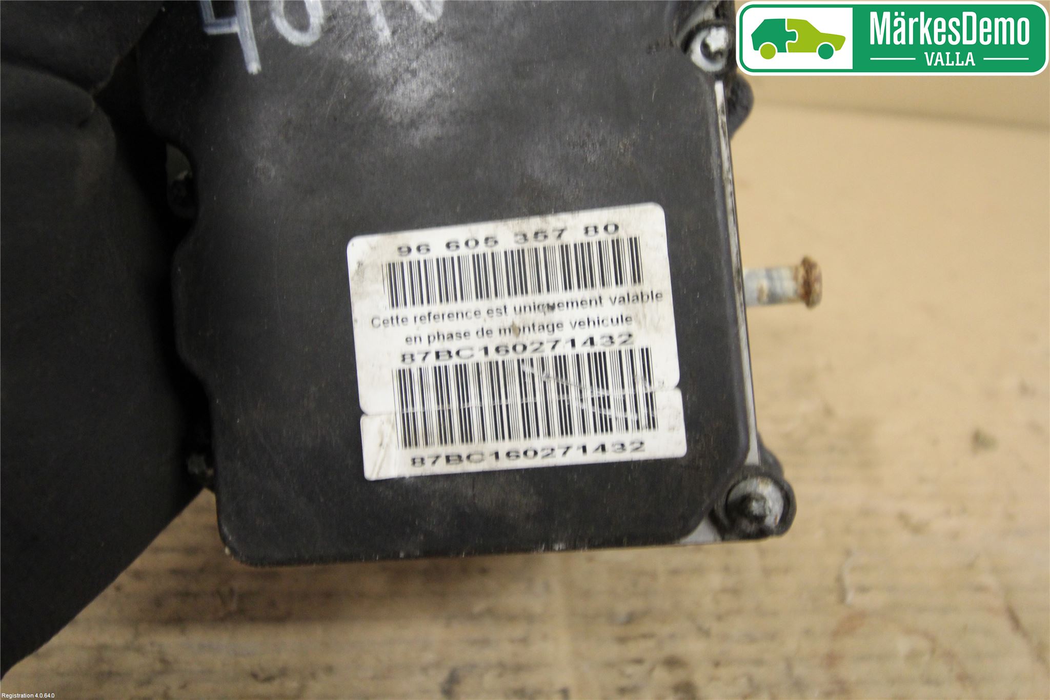 Peugeot 307     05-08 Abs Hydraulikkaggregat