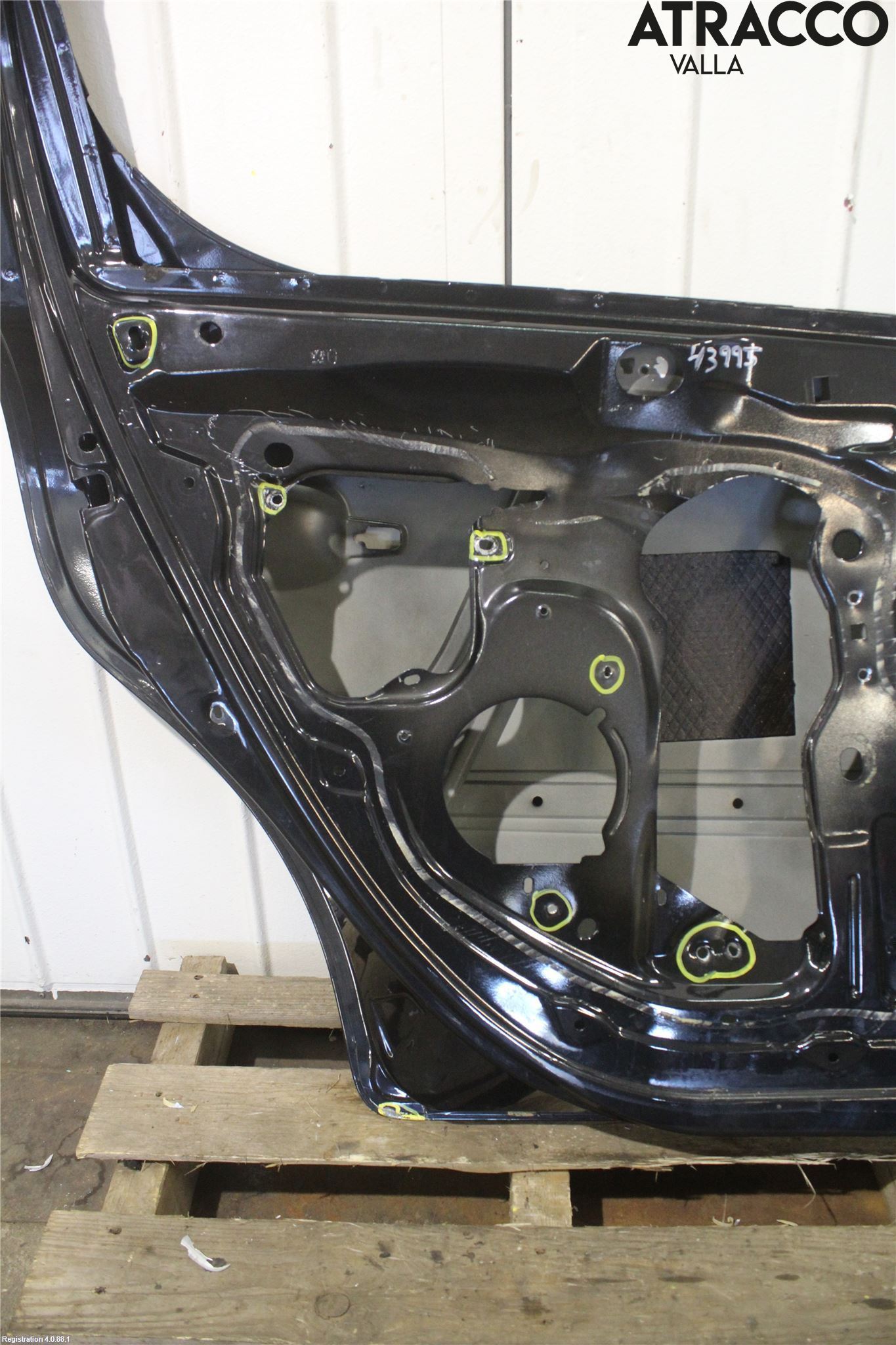 Peugeot 207 Dør 4D Bak Venstre