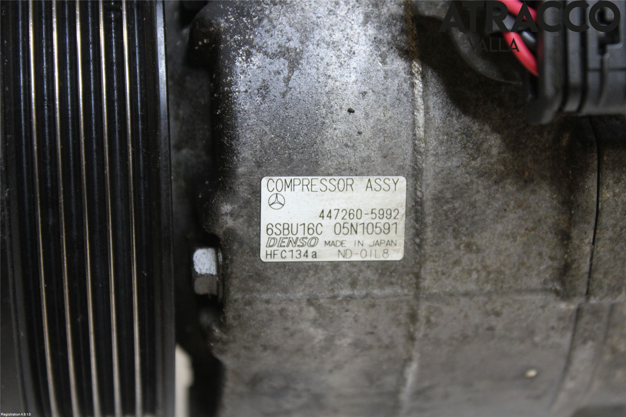 Mercedes-Benz MB C-KLASS (W204) 07-15 Varme Ac Kompressor