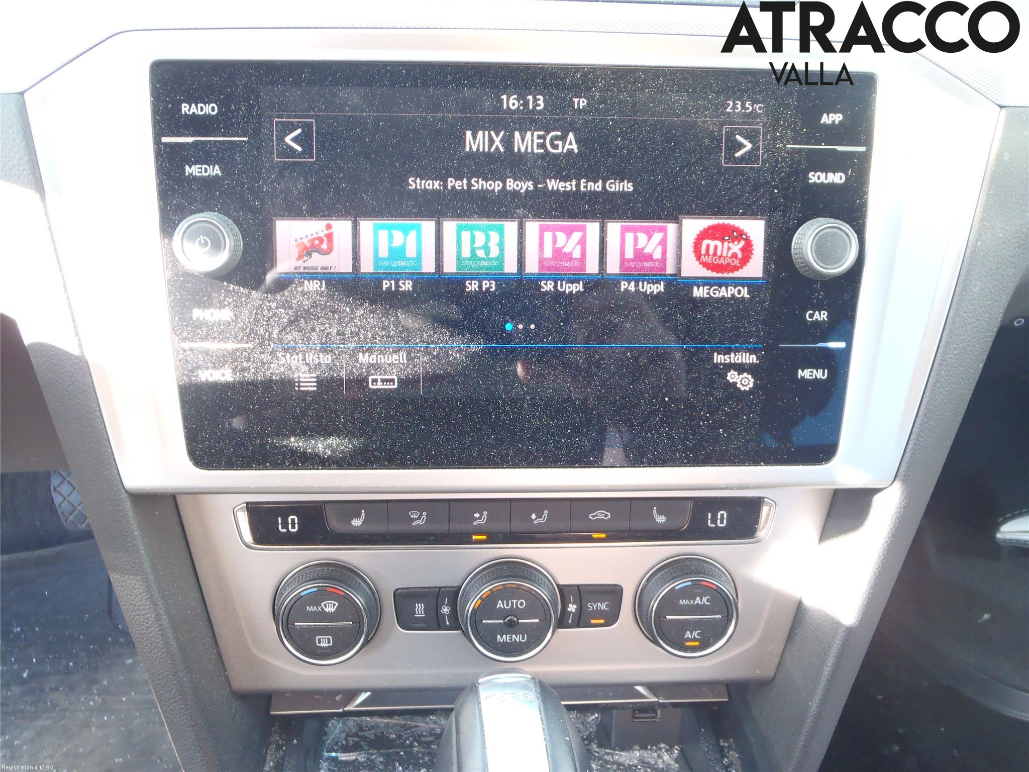 Volkswagen VW PASSAT 15-19 Multifunktionsdisplay