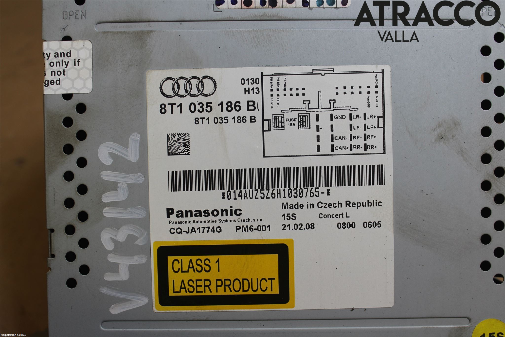 Audi A5 07-16 Stereo Radio Med Cd