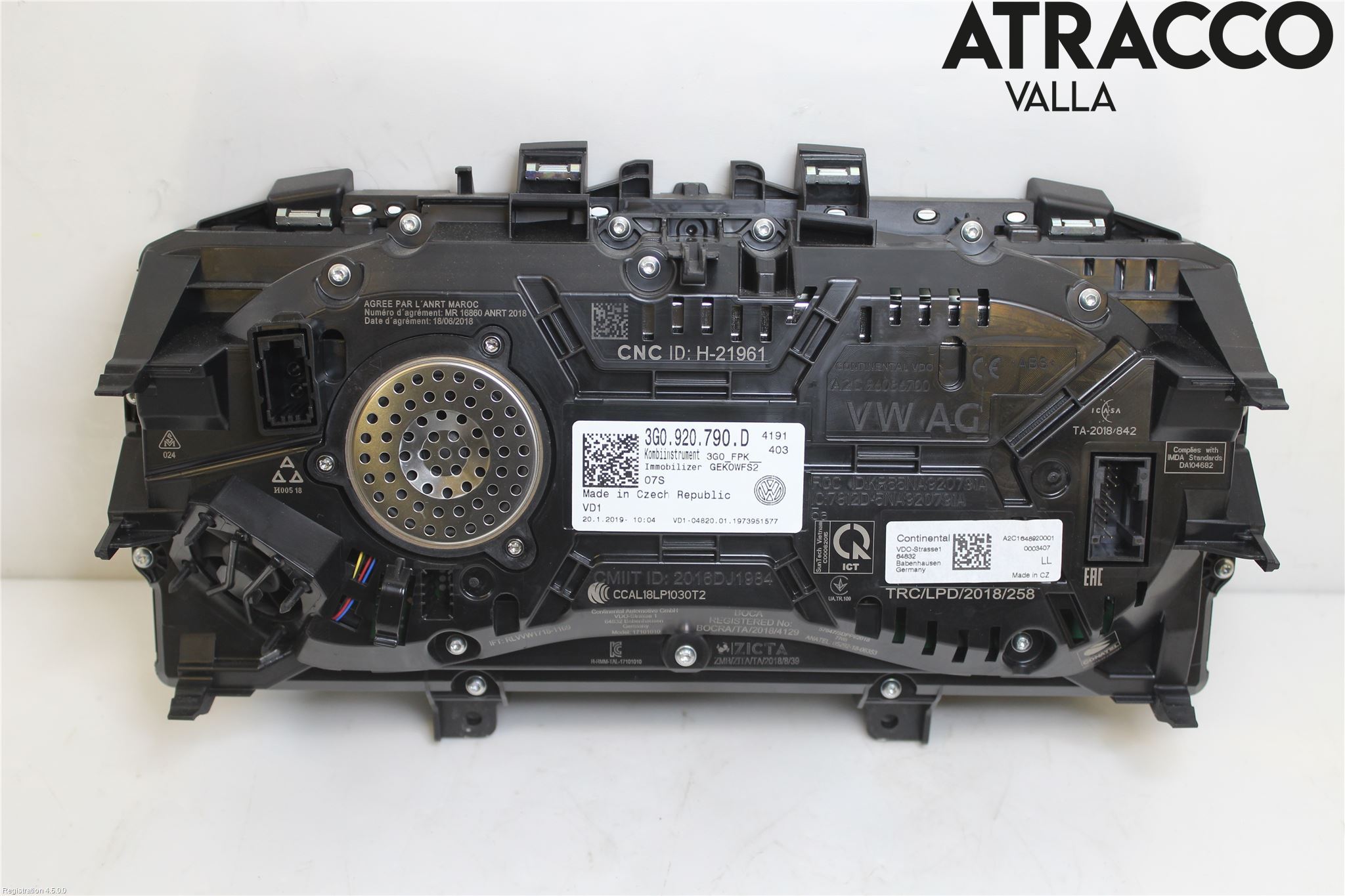 Volkswagen VW PASSAT 15-19 Instr Kombinert