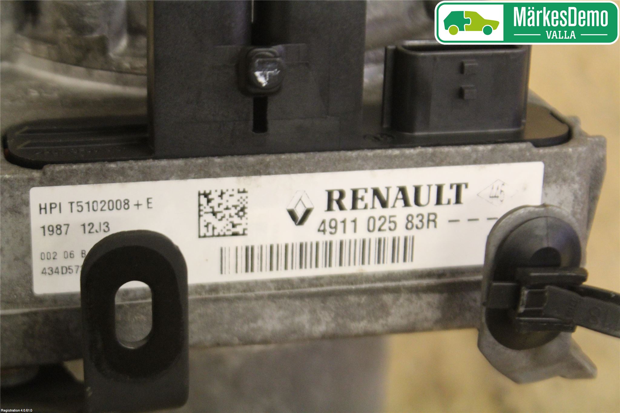 Dacia SANDERO/STEPWAY 13-20 Servostyring Eletrisk Pumpe