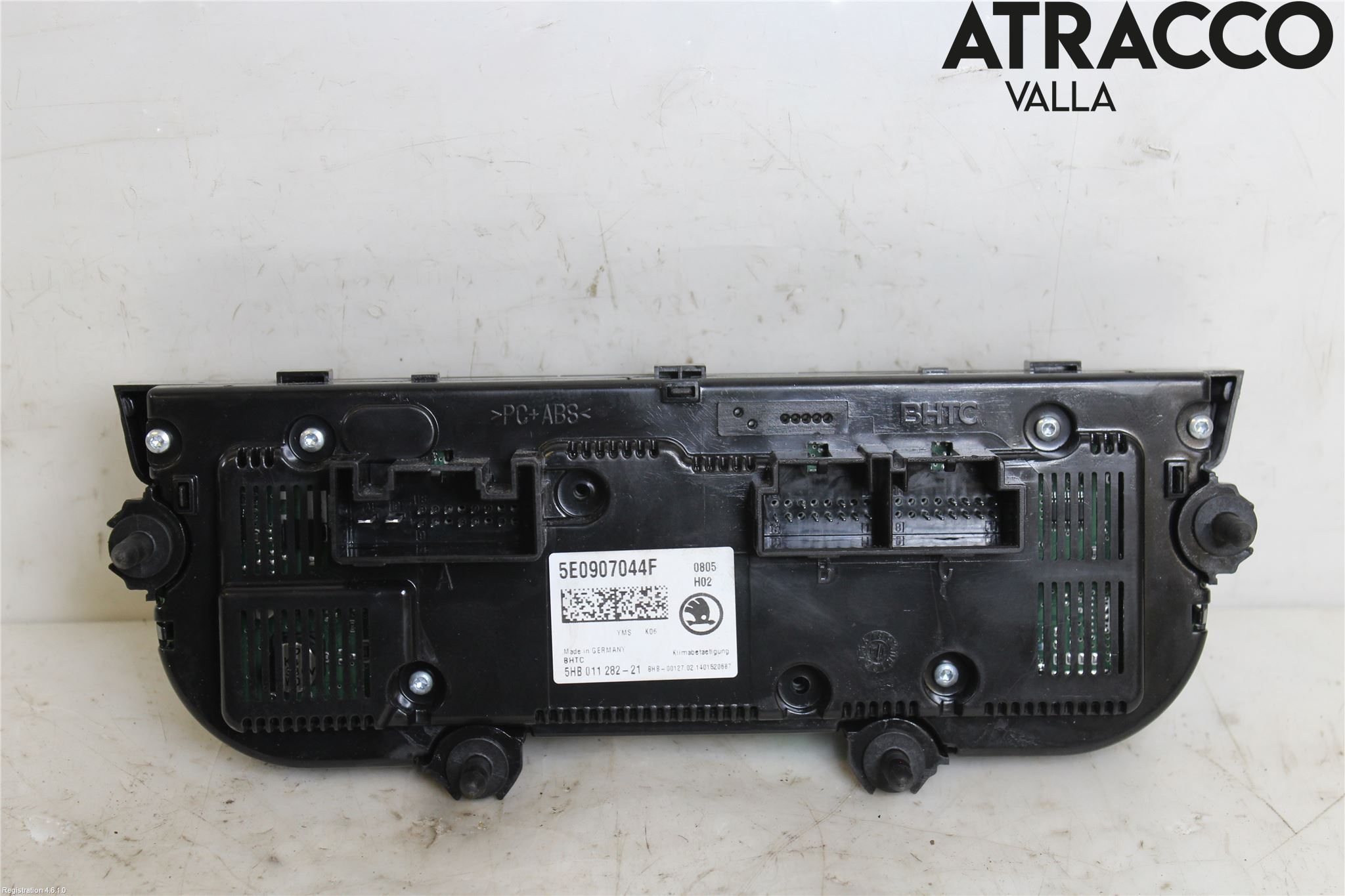 Skoda OCTAVIA (5E) 13-20 Varme Ac Betjening-Display