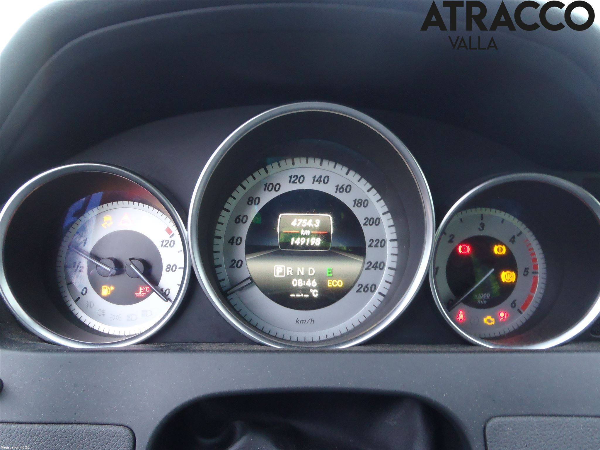 Mercedes-Benz MB C-KLASS (W204) 07-15 Instr Kombinert