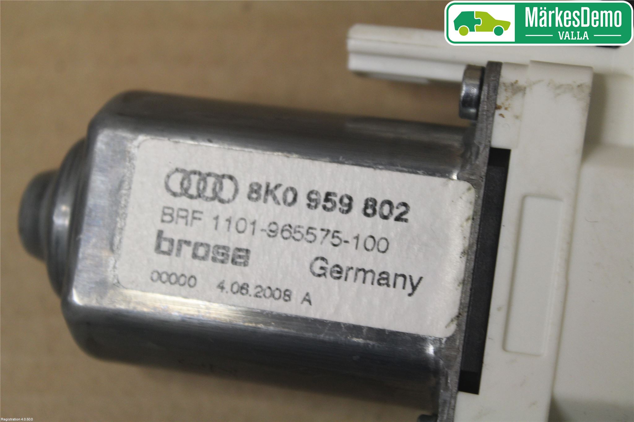 Audi A4/S4 08-11 Vindusheismotor
