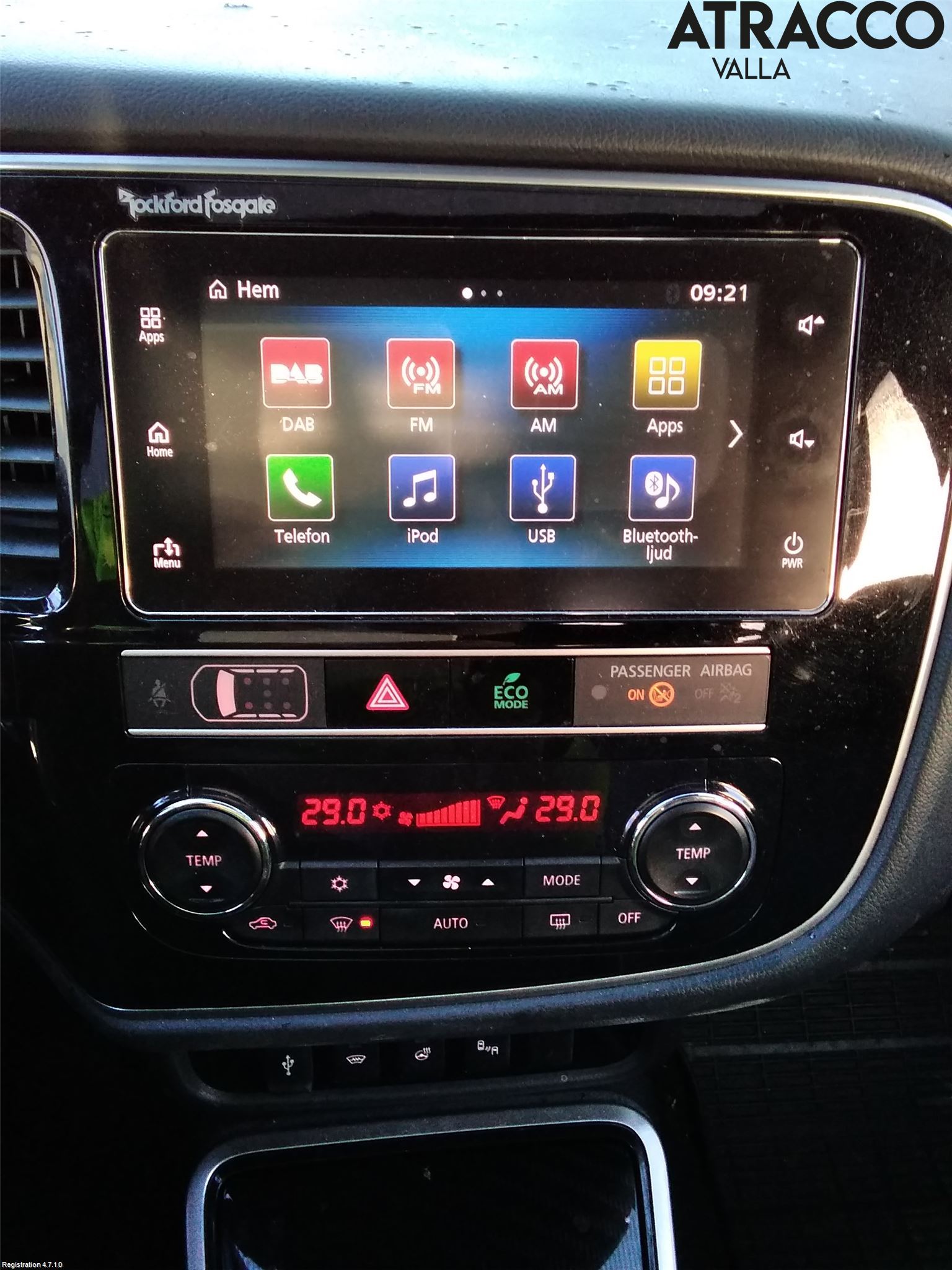 Mitsubishi OUTLANDER 13-21 Stereo Radio Med Cd