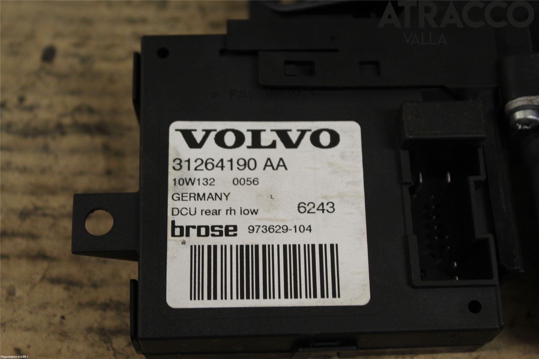 Volvo V50 08-12 Vindusheismotor