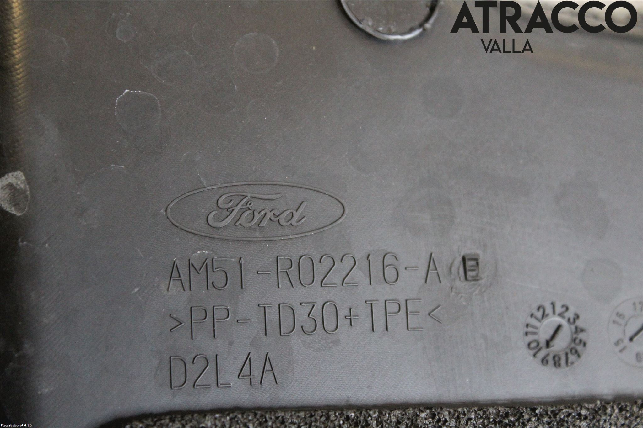 Ford GRAND C-MAX 15-19 Visker Deksel-Grill-Under Frr
