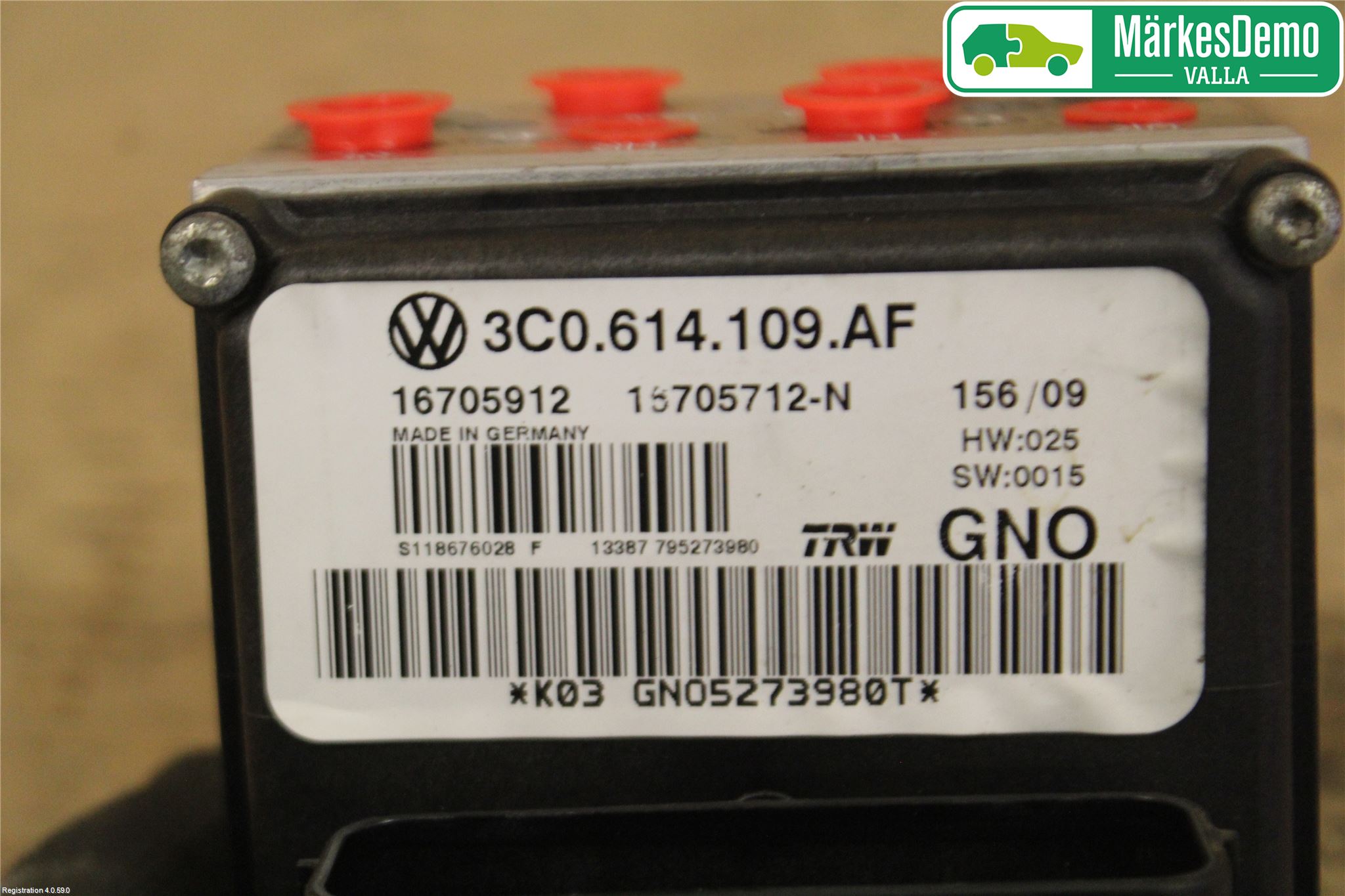 Volkswagen VW PASSAT 05-11 Abs Hydraulikkaggregat