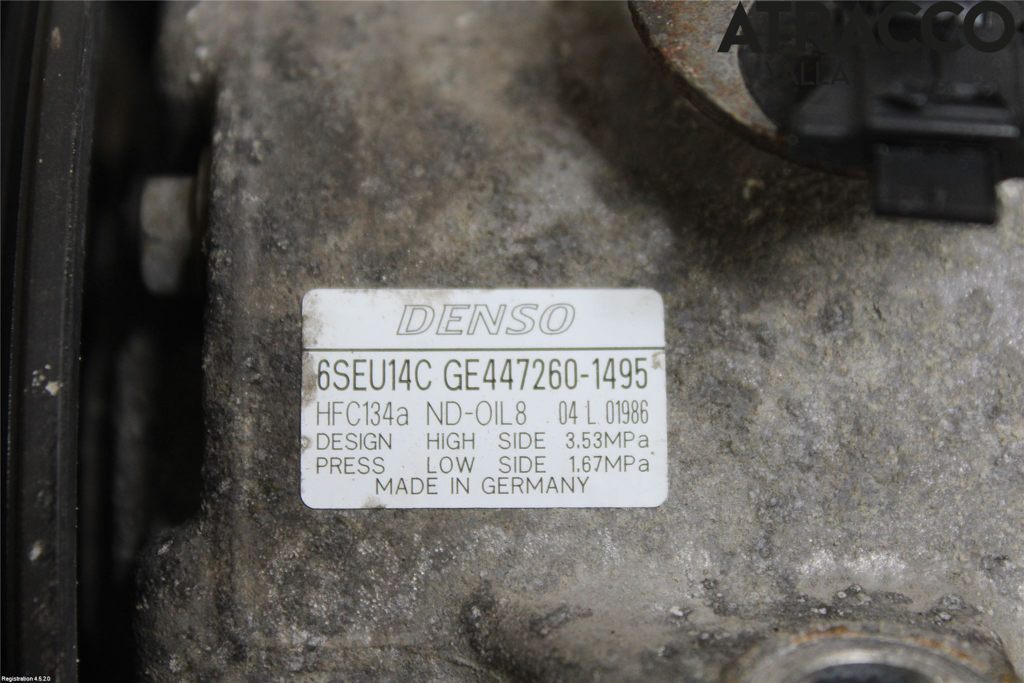 Toyota AURIS 10-12 Varme Ac Kompressor