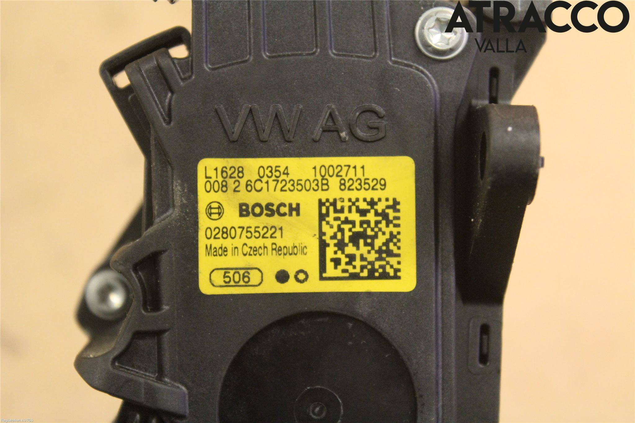 Skoda FABIA 15-21 Gasspedal