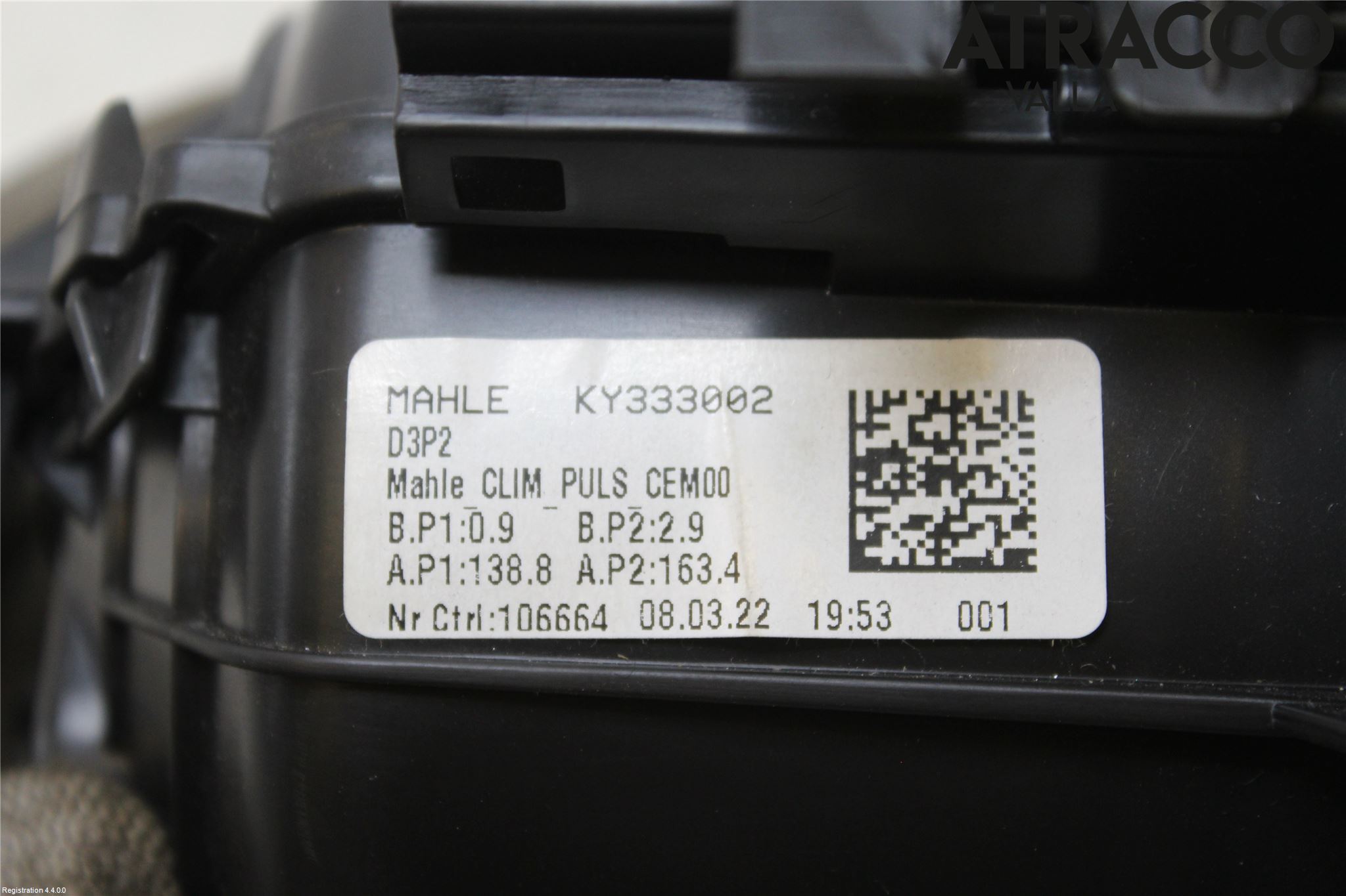 Peugeot 208/E-208 20- Varmeapparat Viftemotor