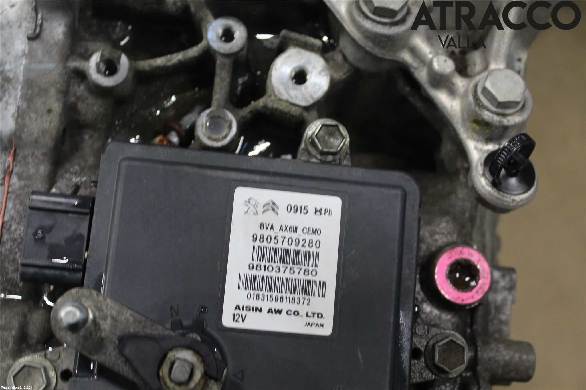 Citroen C5 08-17 Gearkasse Automat