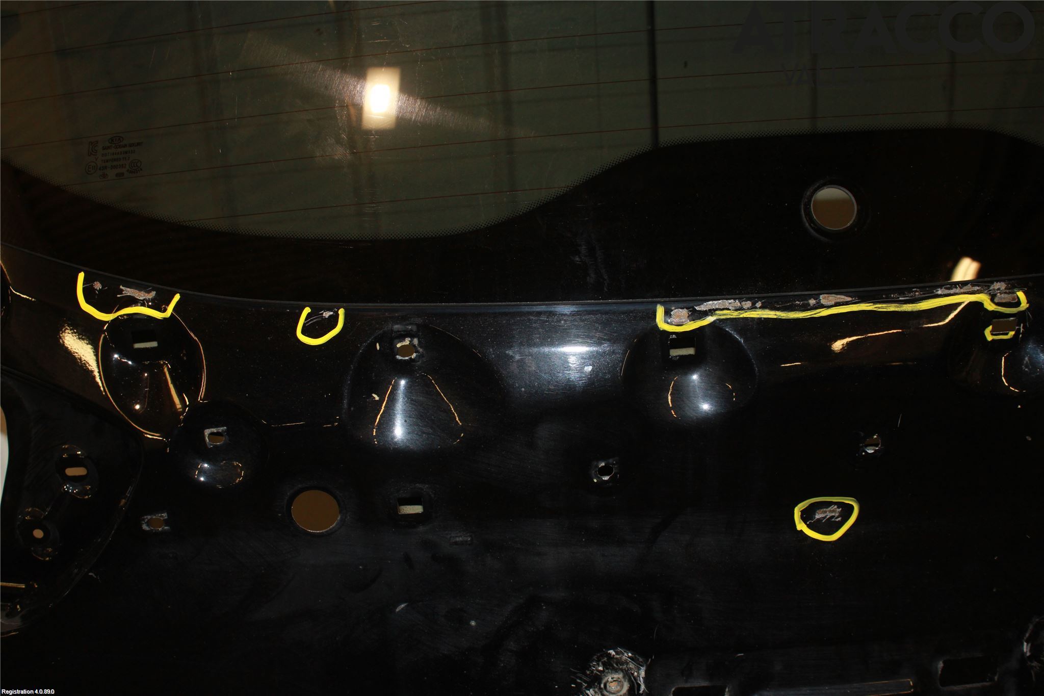 Kia CARENS III 13-19 Bakluke Stv