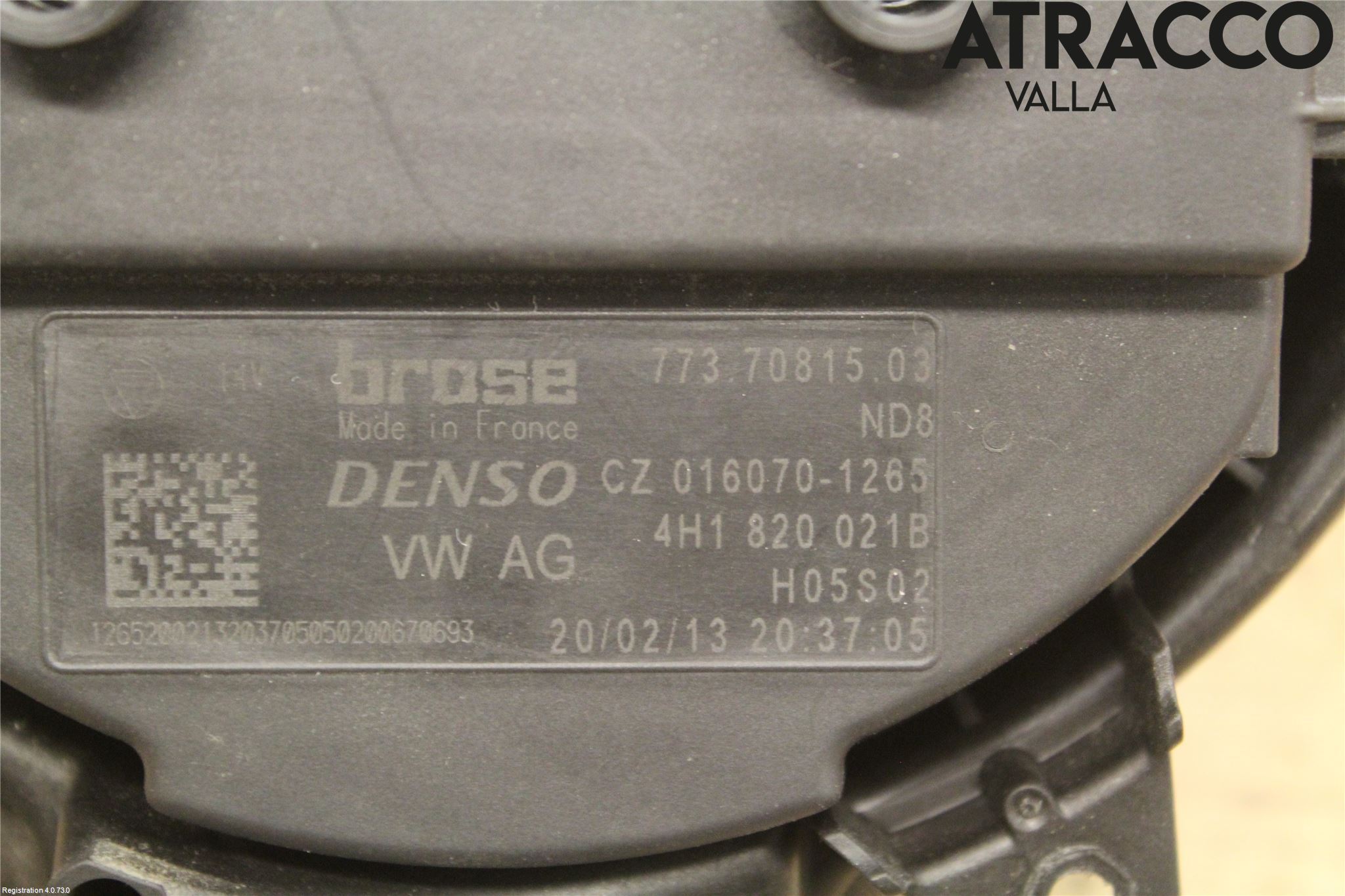 Audi A6/S6 4G 11-18 Varme Ac Varmeapparatvifte