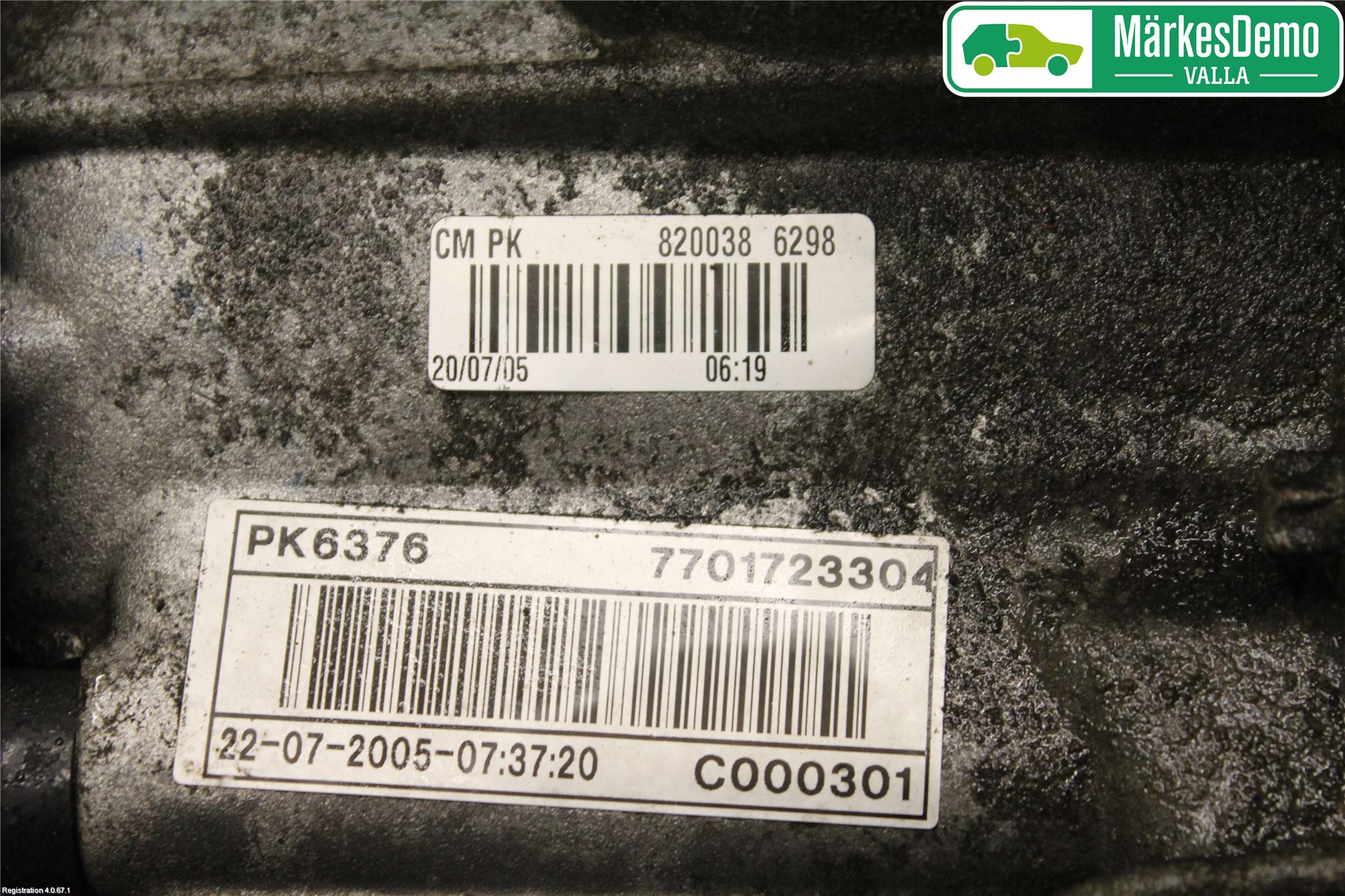 Renault TRAFIC   02-14 Gearkasse 6 Trinn