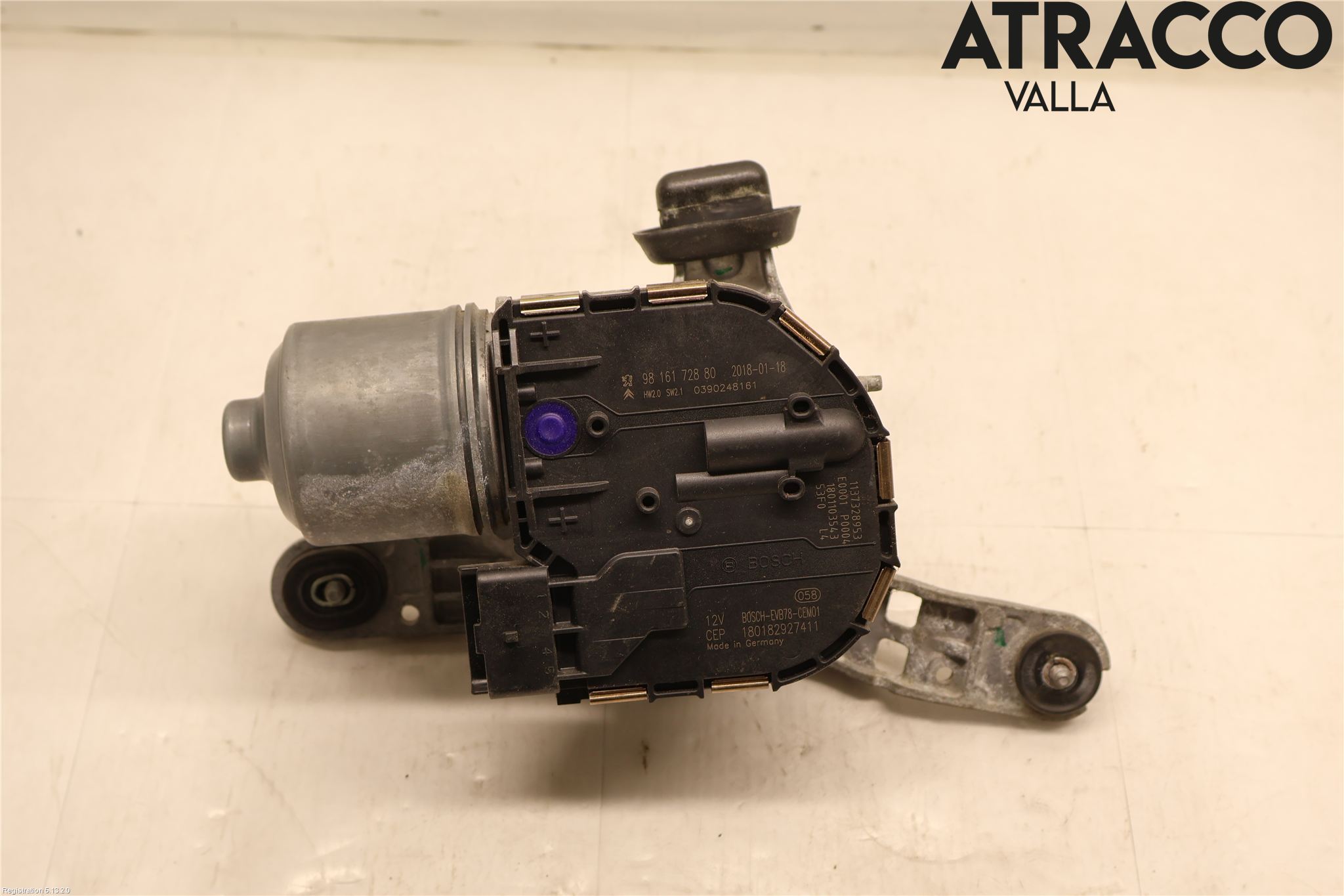 Citroen C4 GRAND PICASSO 14-18 Viskermotor Frontrute