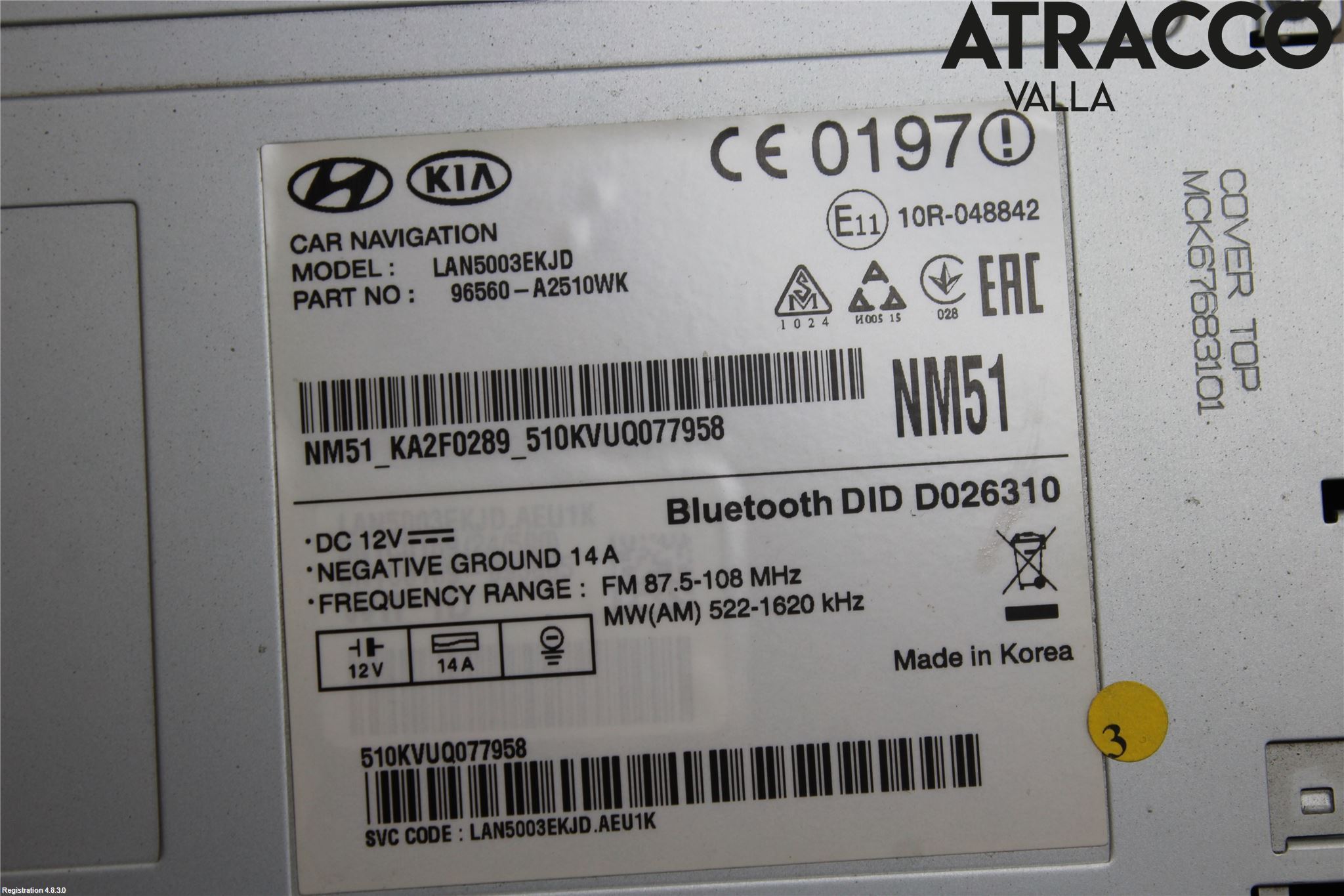 Kia CEED 12-18 Gps Navigator