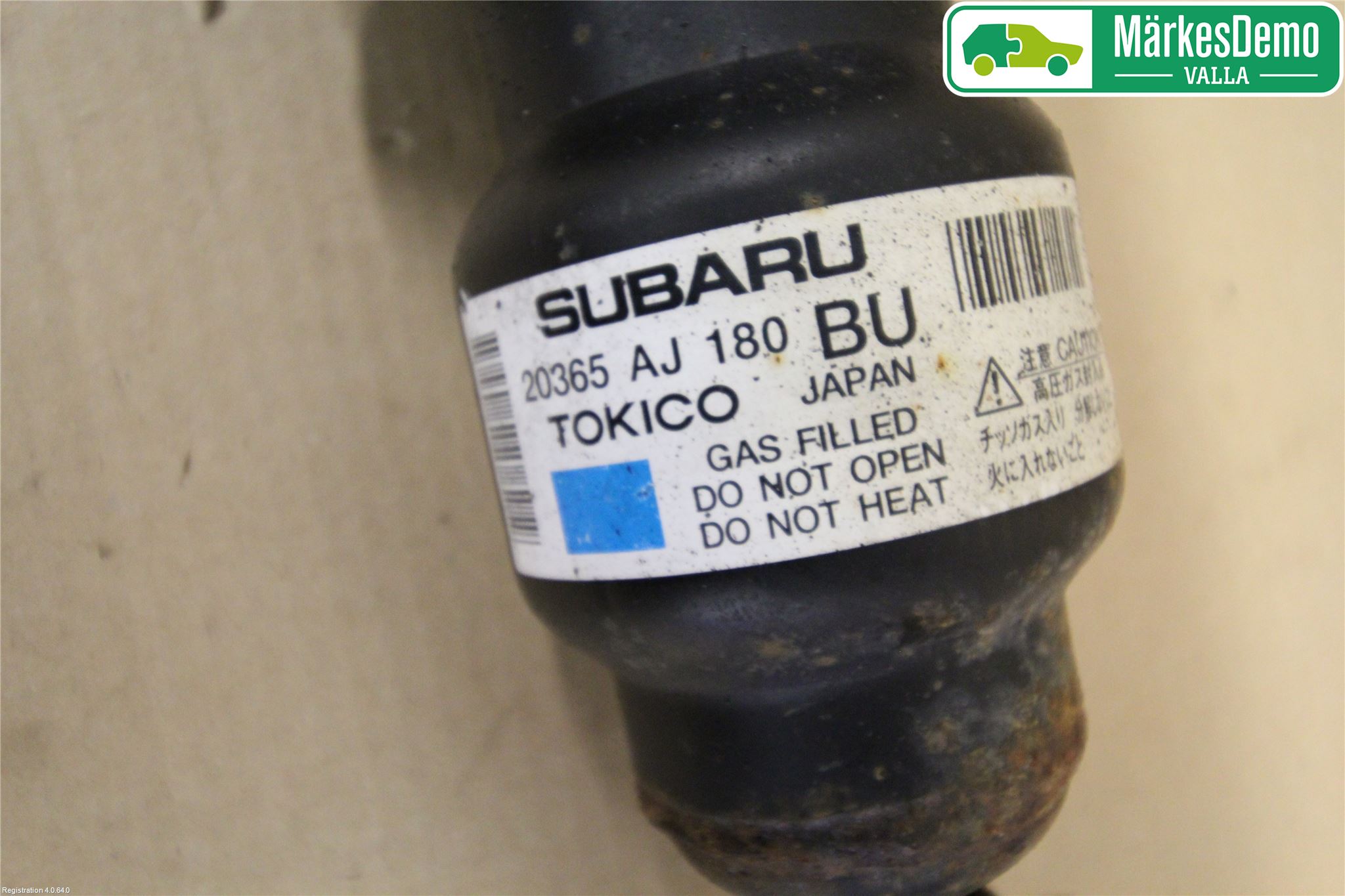 Subaru OUTBACK 10-15 Fjærbein Bak Venstre