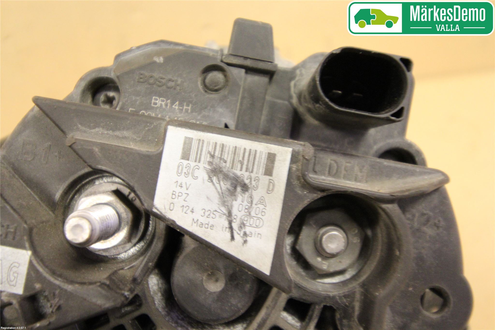 Volkswagen VW GOLF V 04-09 Dynamo