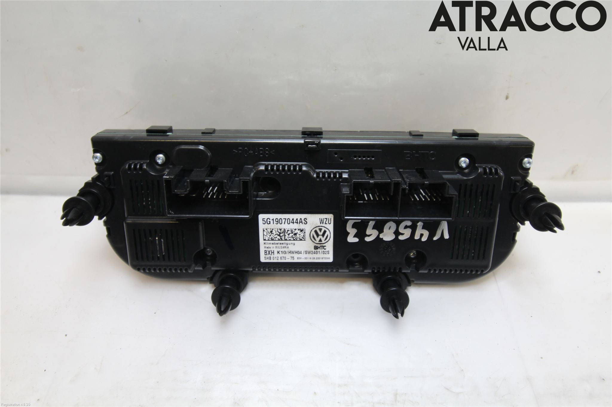 Volkswagen VW T-ROC 18- Varme Ac Betjening-Display
