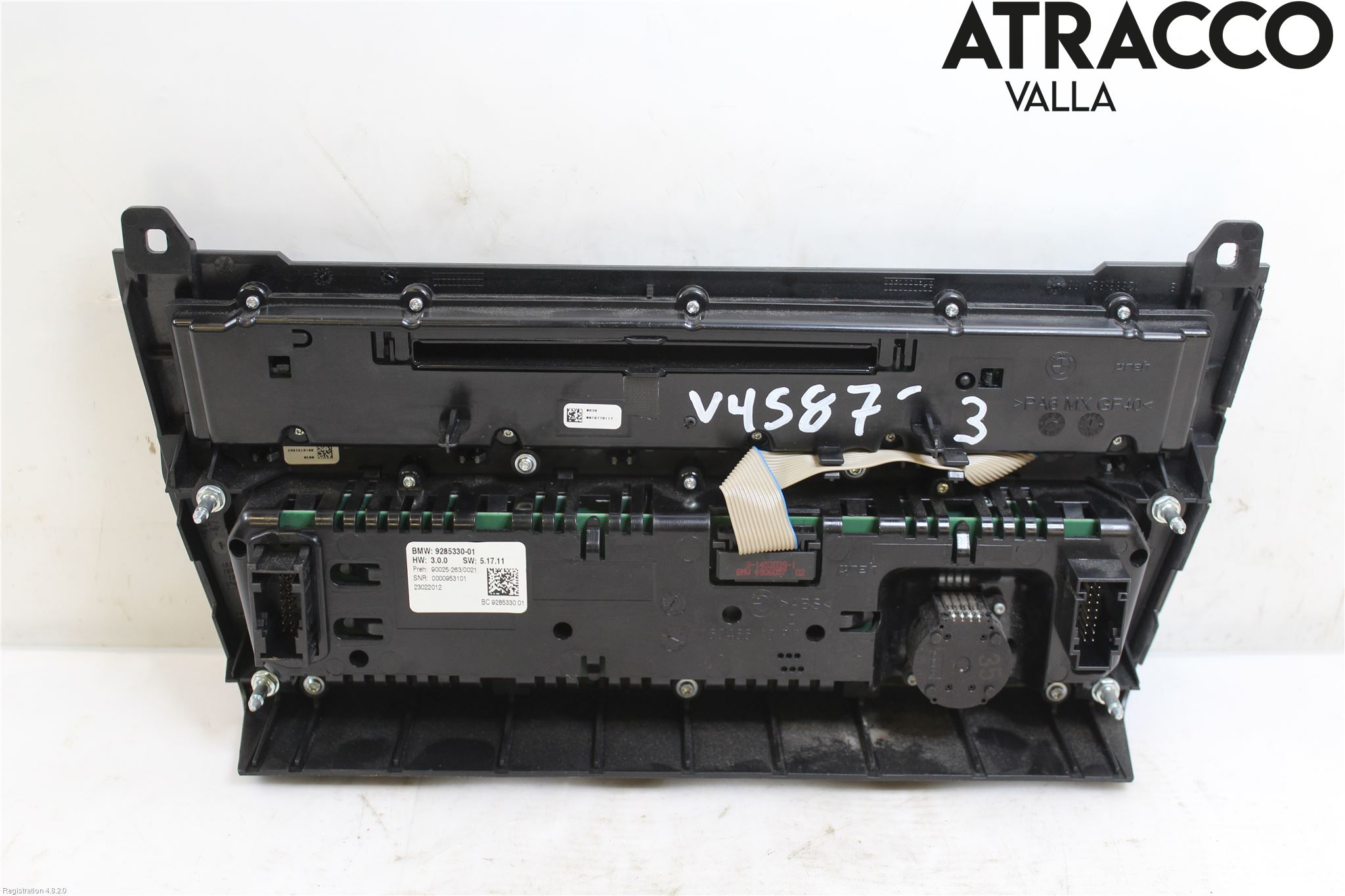 BMW 5 F10/F11/F18 09-17 Varme Ac Betjening-Display
